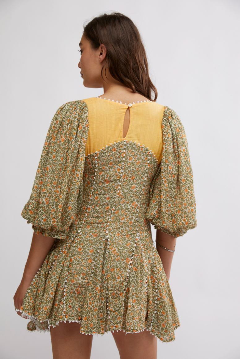 Free People Bali Coral Mini Dress WHISPERWHTCOMBO / S Free People Bali Coral Mini Dress WHISPERWHTCOMBO / S