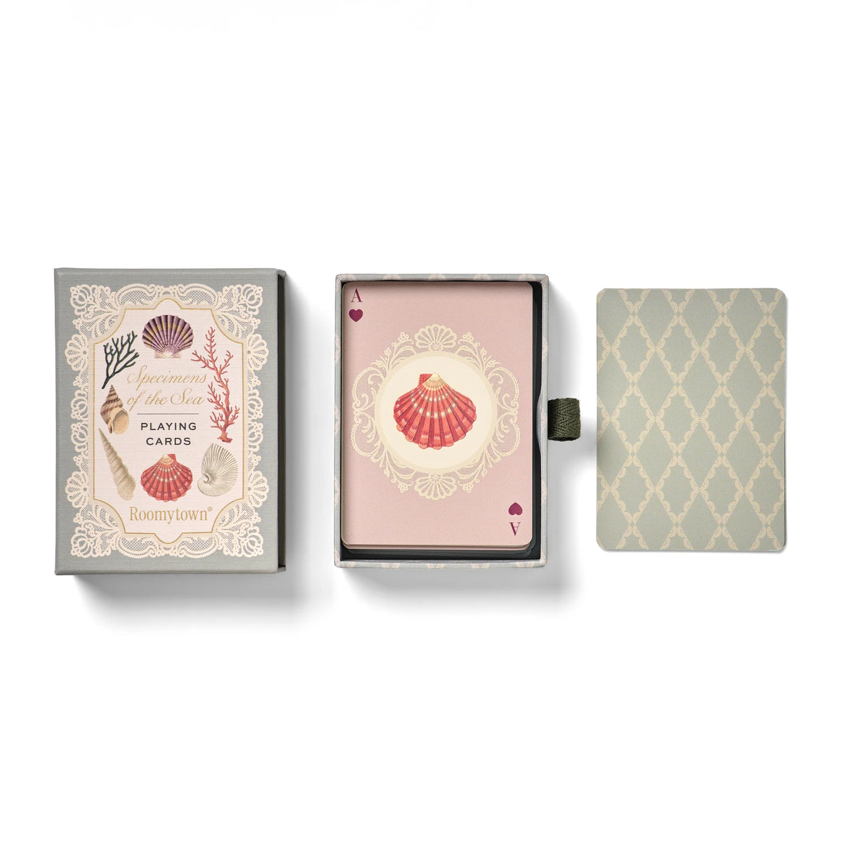Single Deck Playing Cards, Shells – Skylar & Skyler