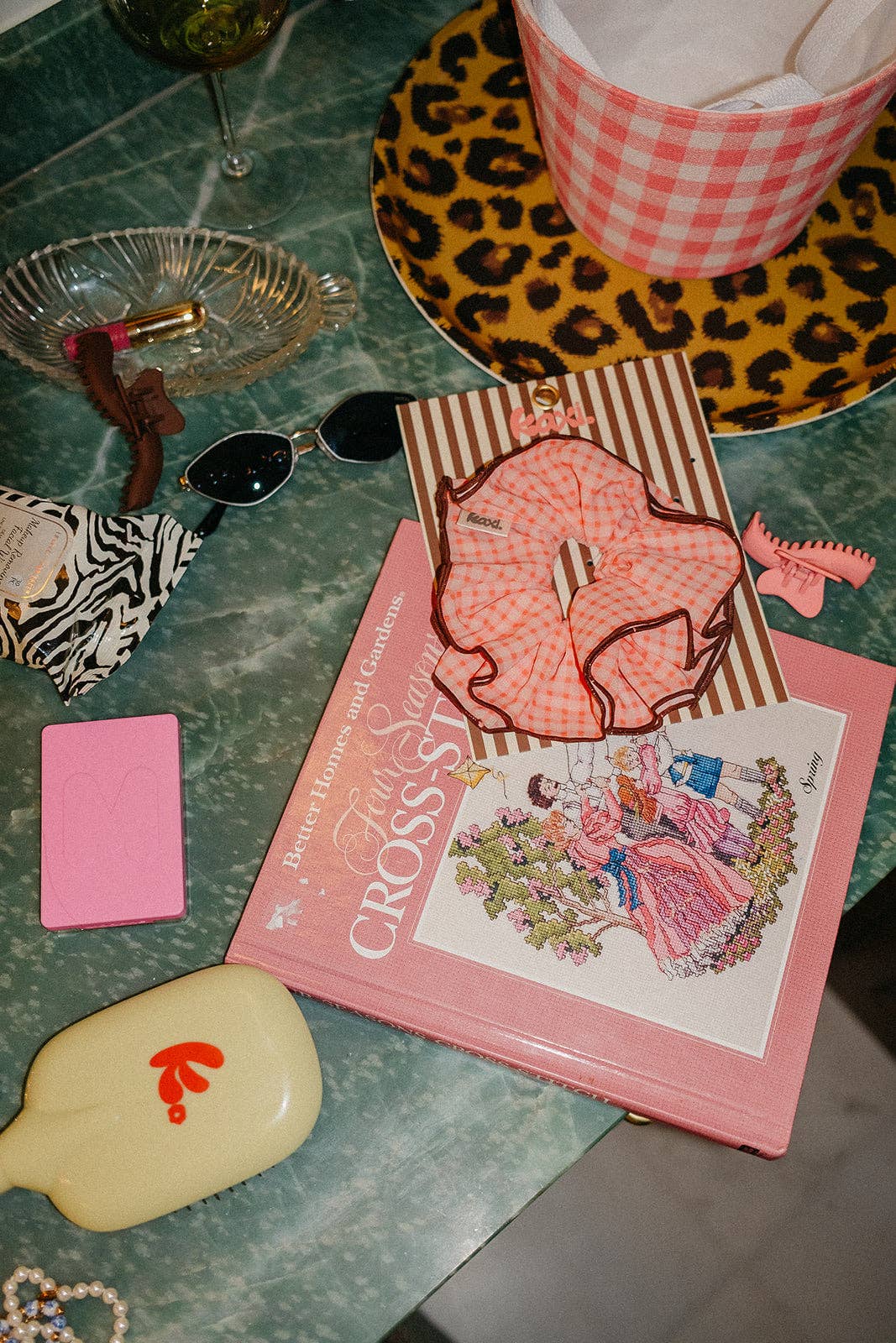 Girlhood Plaid Corset Scrunchie