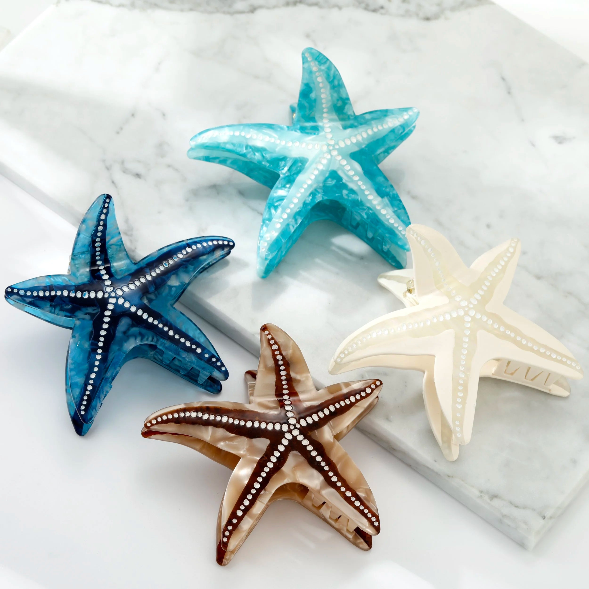 Starfish hairclip, Large