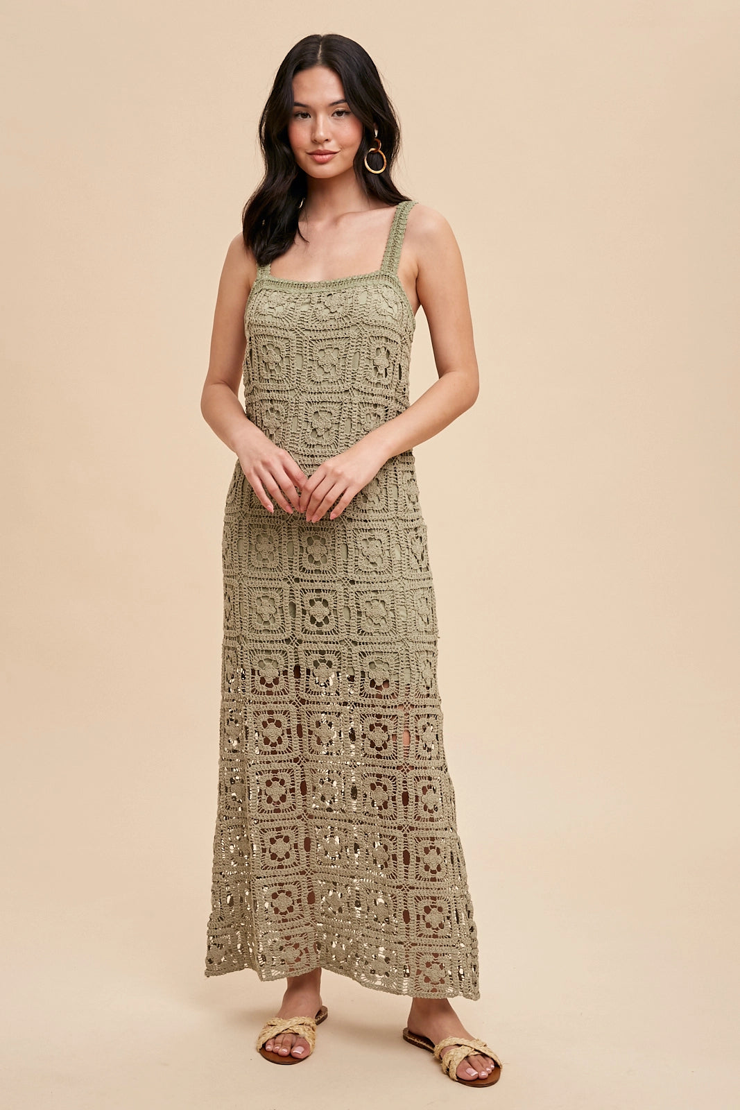 Vacay crochet dress