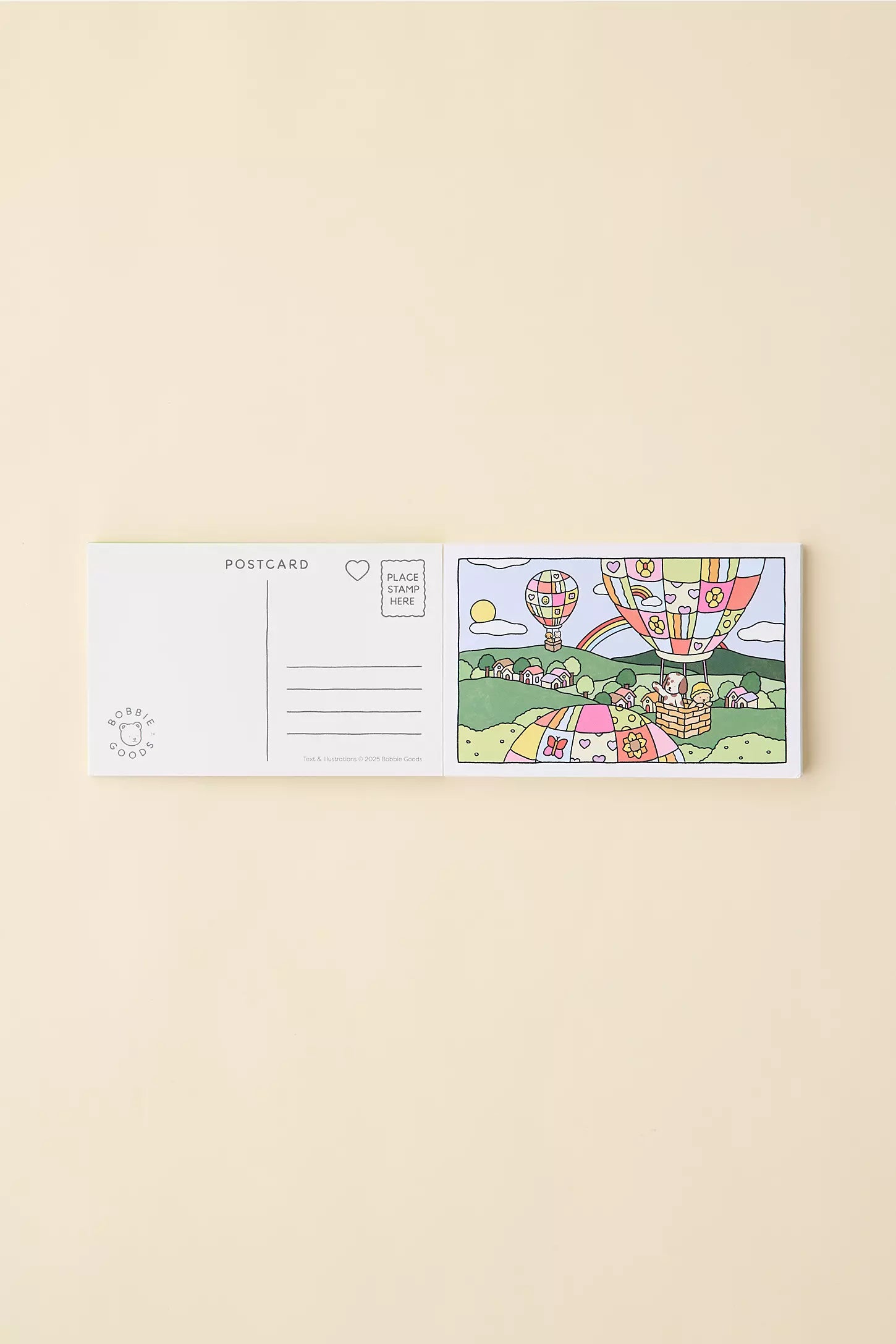 Bobbie Goods Postcard Coloring Book