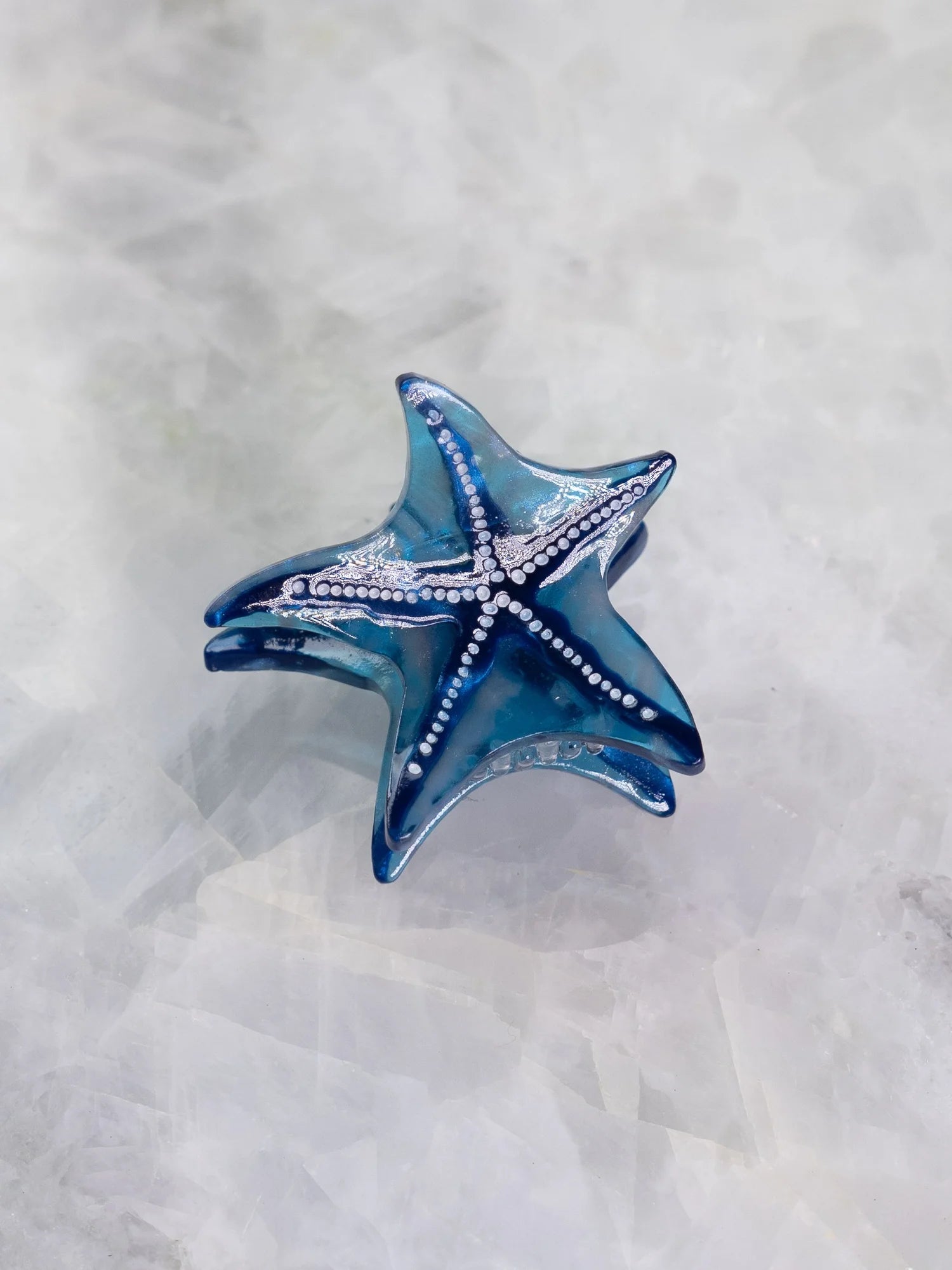 Starfish hairclip, Small