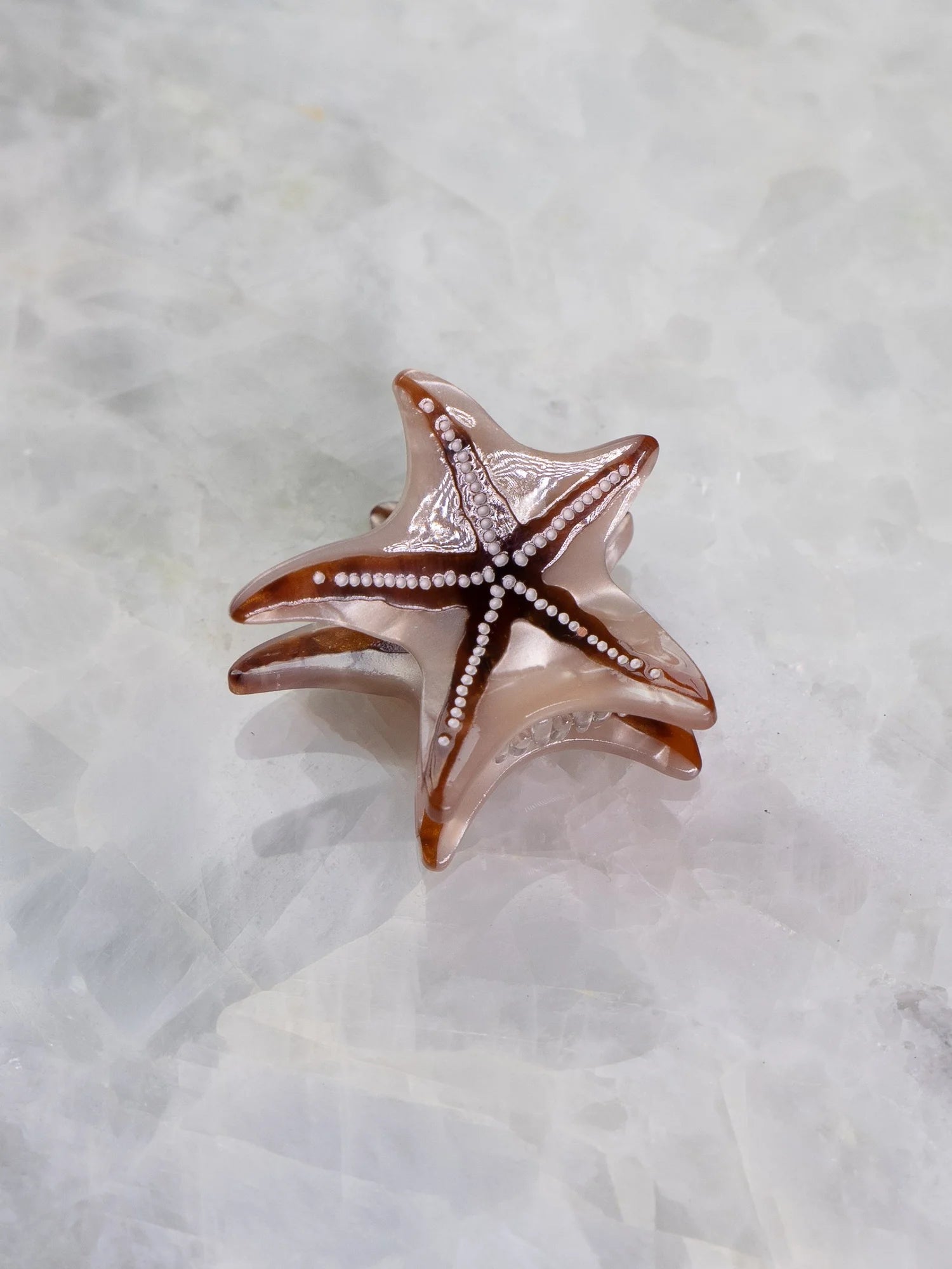 Starfish hairclip, Small