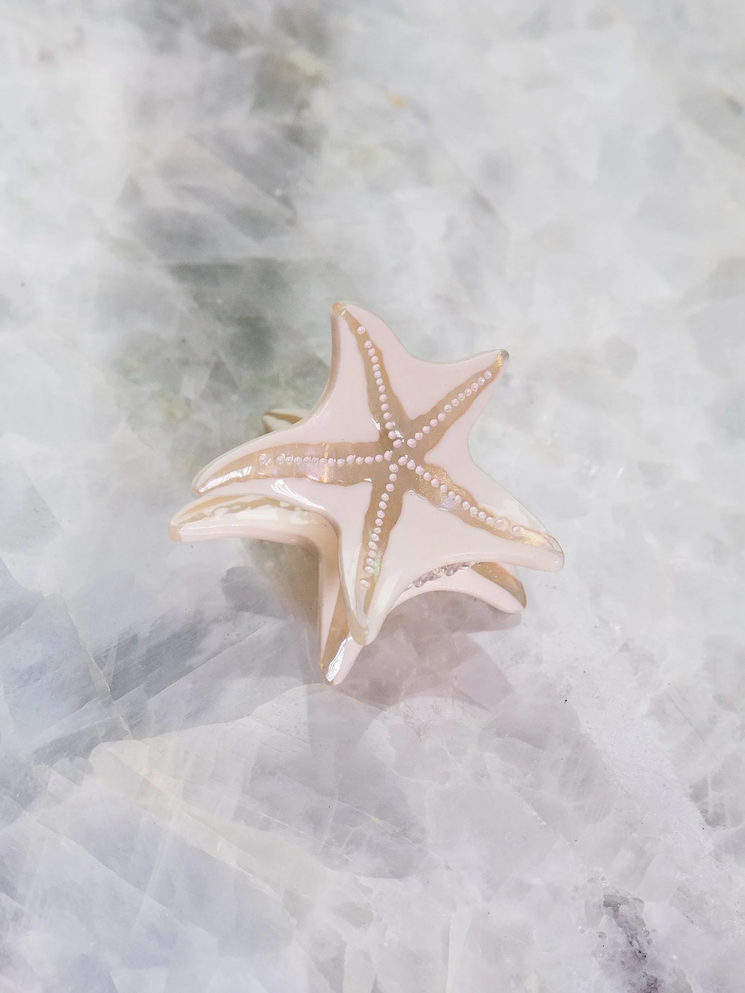 Starfish hairclip, Small