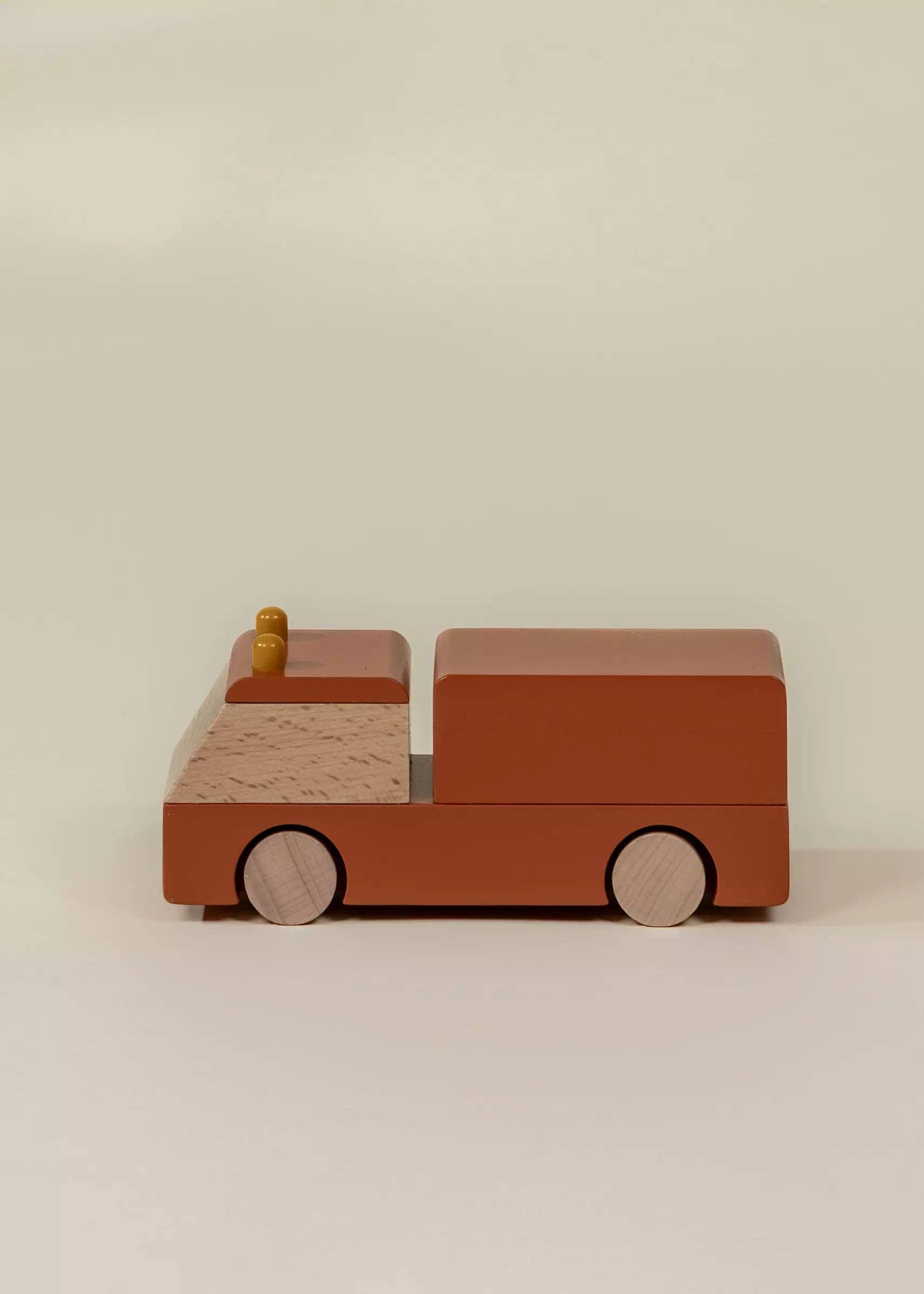 Wooden Vehicle - Fire Truck