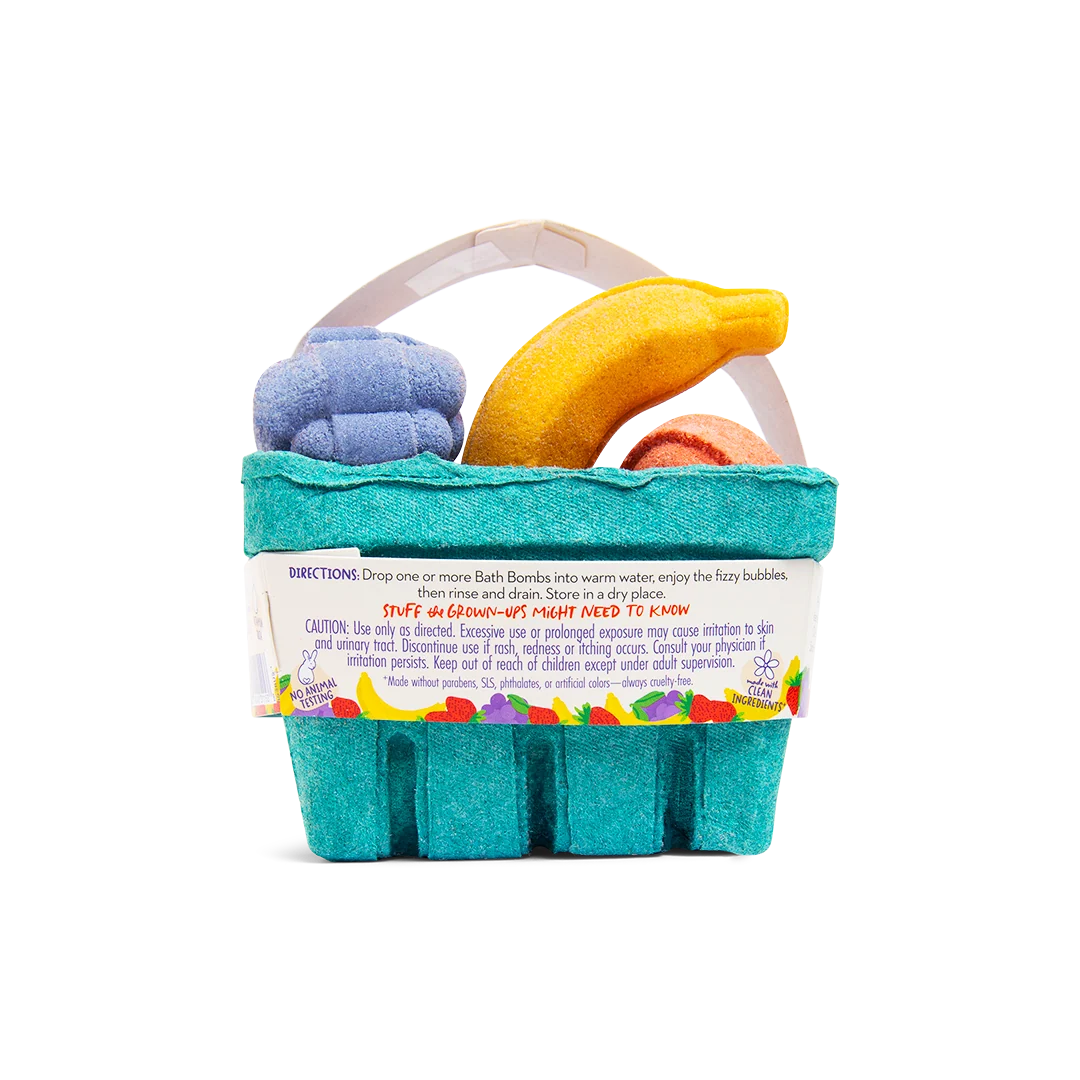 Fruit Basket Bath Bomb Set
