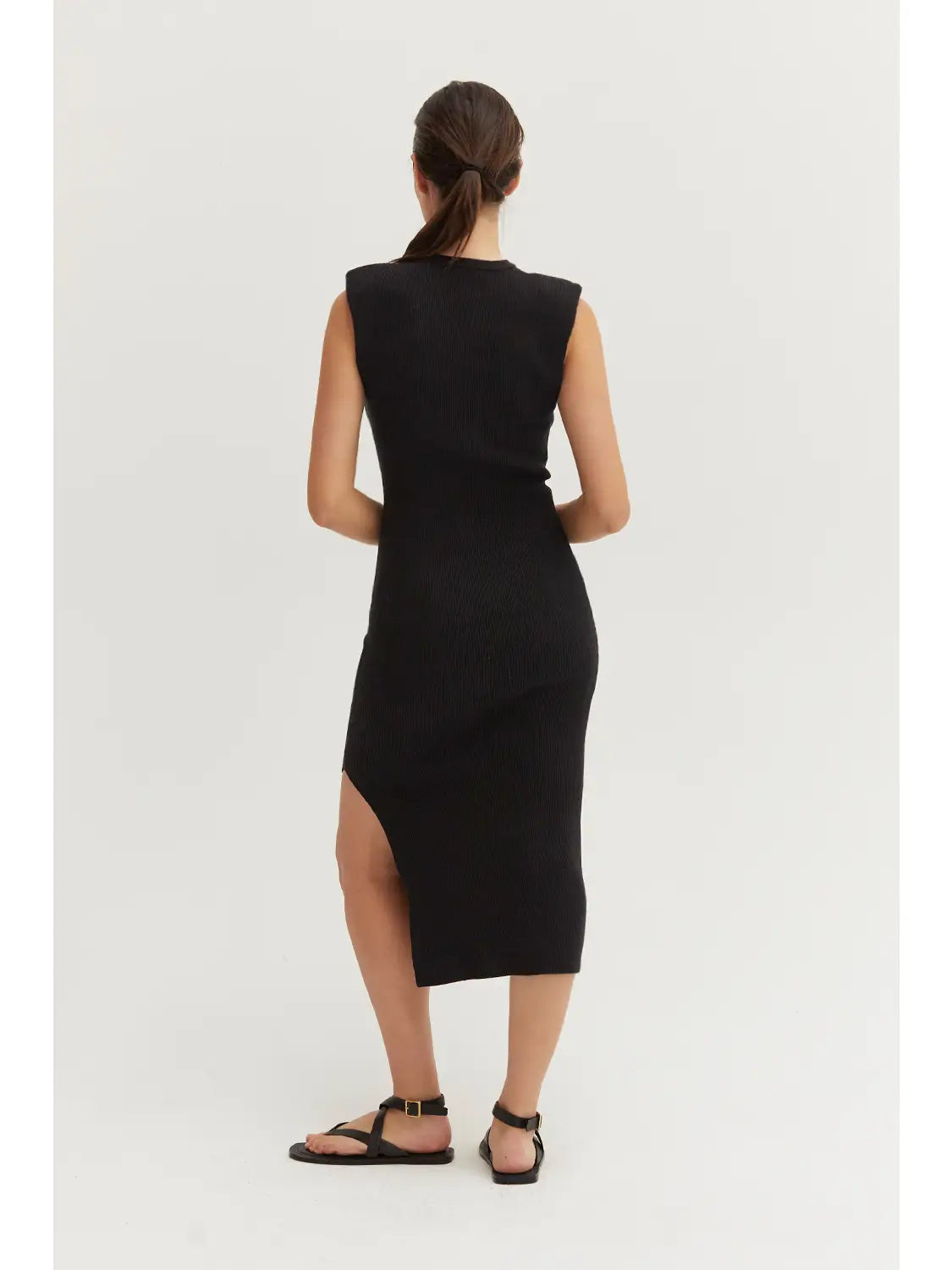 Iris Power Ribbed Sweater Dress