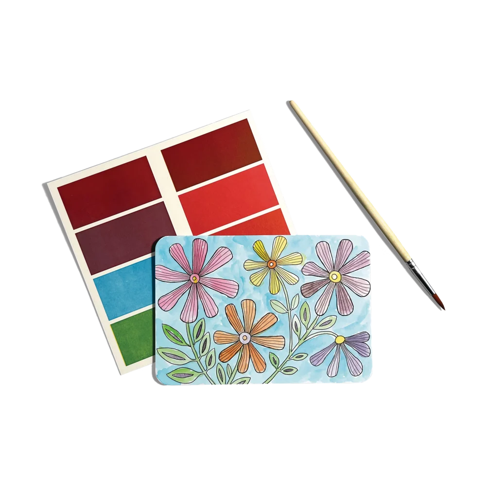 Scenic Hues DIY Watercolor Post Card Kit