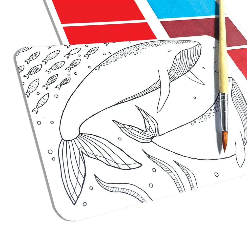 Scenic Hues DIY Watercolor Post Card Kit