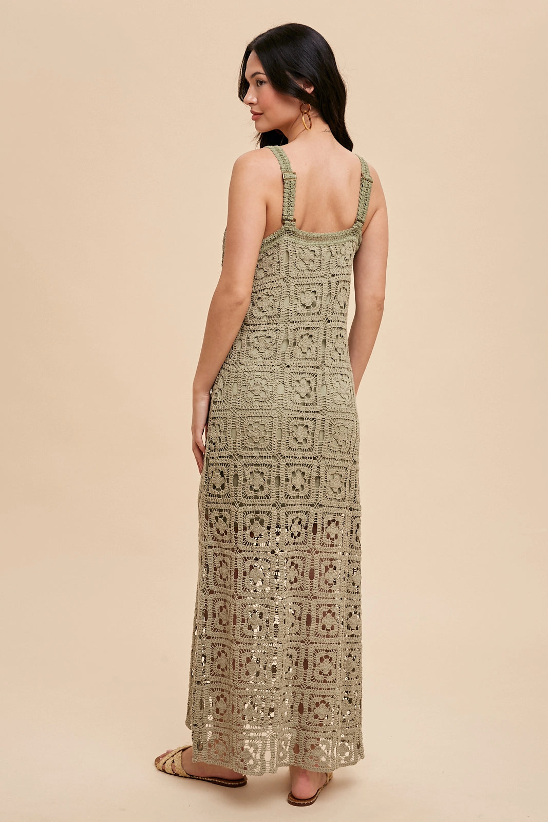 Vacay crochet dress