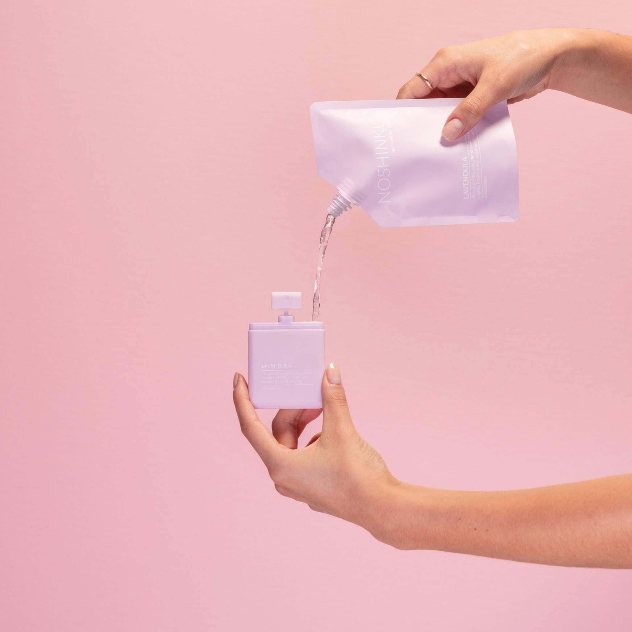 Lavender Nourishing Hand Sanitizer Mini Refill Pouch