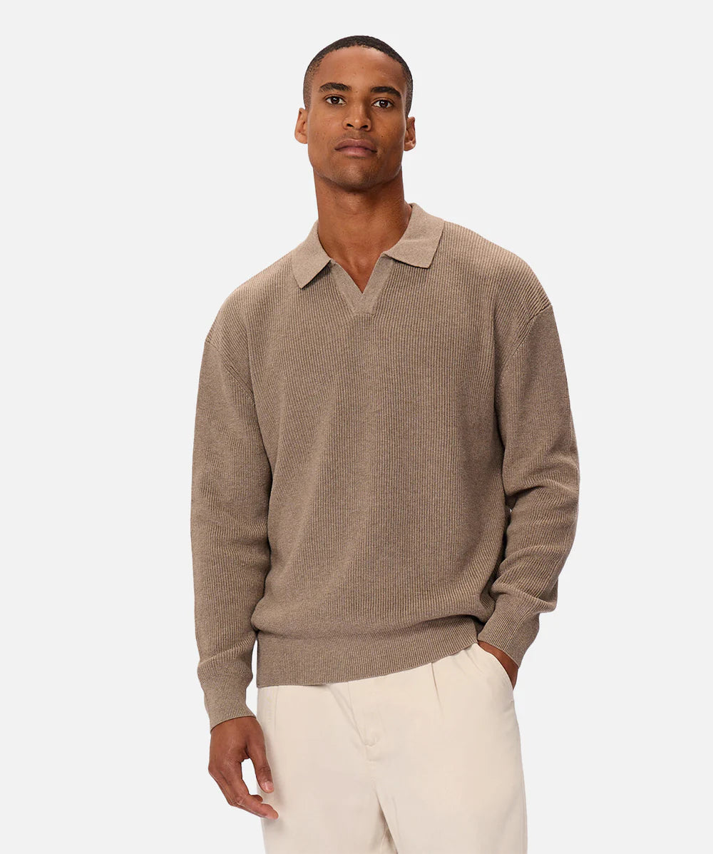 The New England Polo Knit