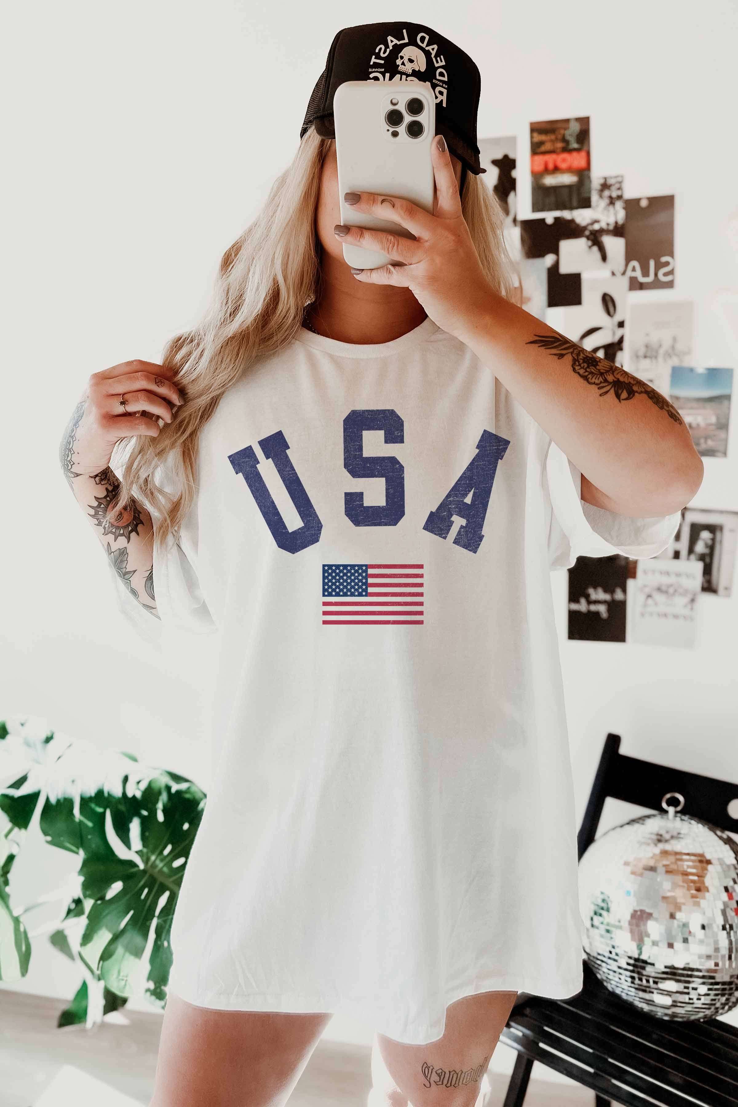 USA graphic tee