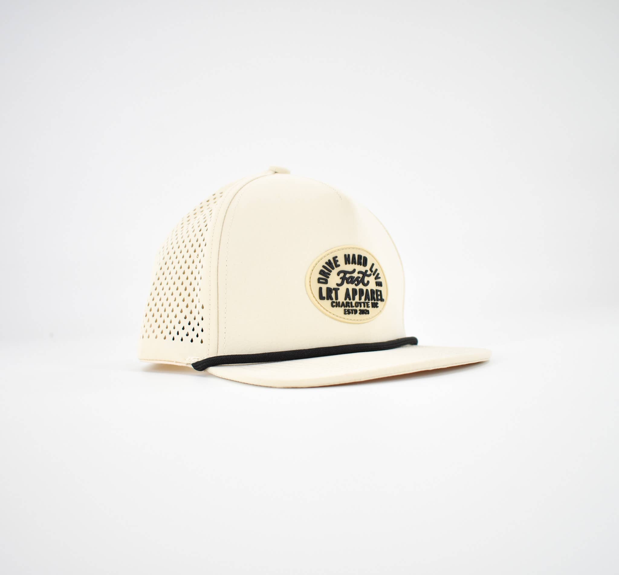 Kids Toddler Apex Waterproof Snapback Hat - Vintage White