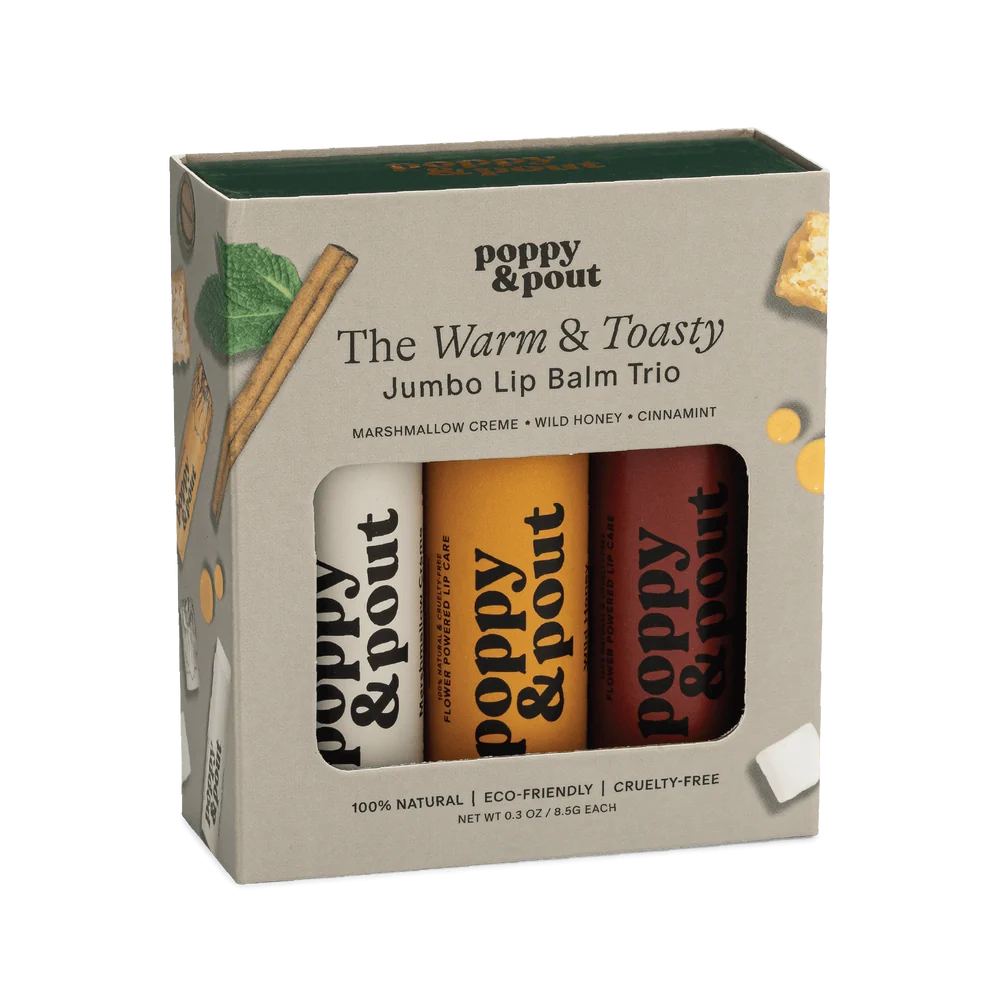 Warm & Toasty Lip Balm Trio