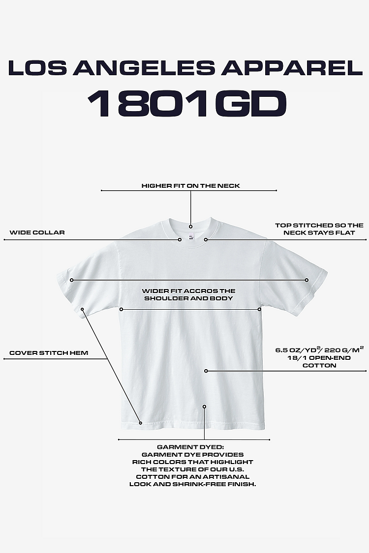 Made In America, USA Western Boxy Cotton TShirt