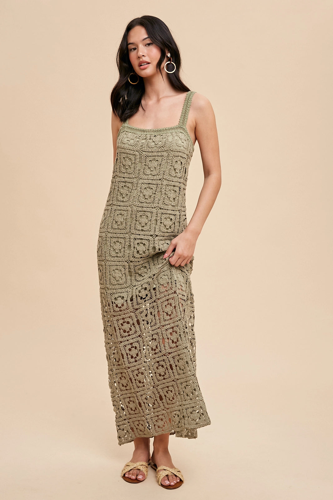 Vacay crochet dress