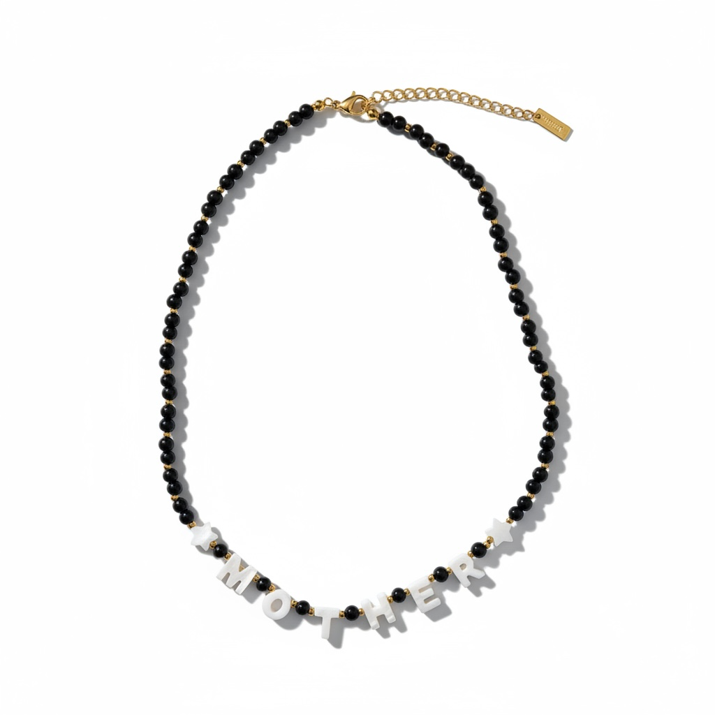 Mother Beaded Necklace