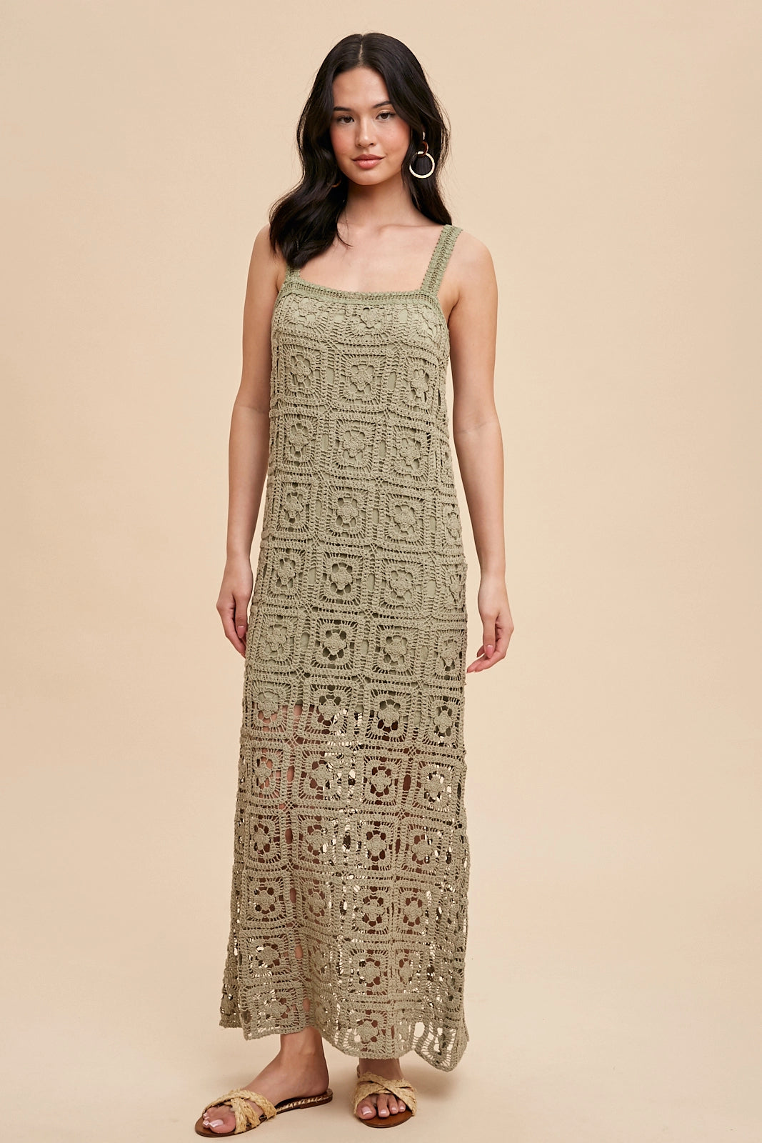 Vacay crochet dress