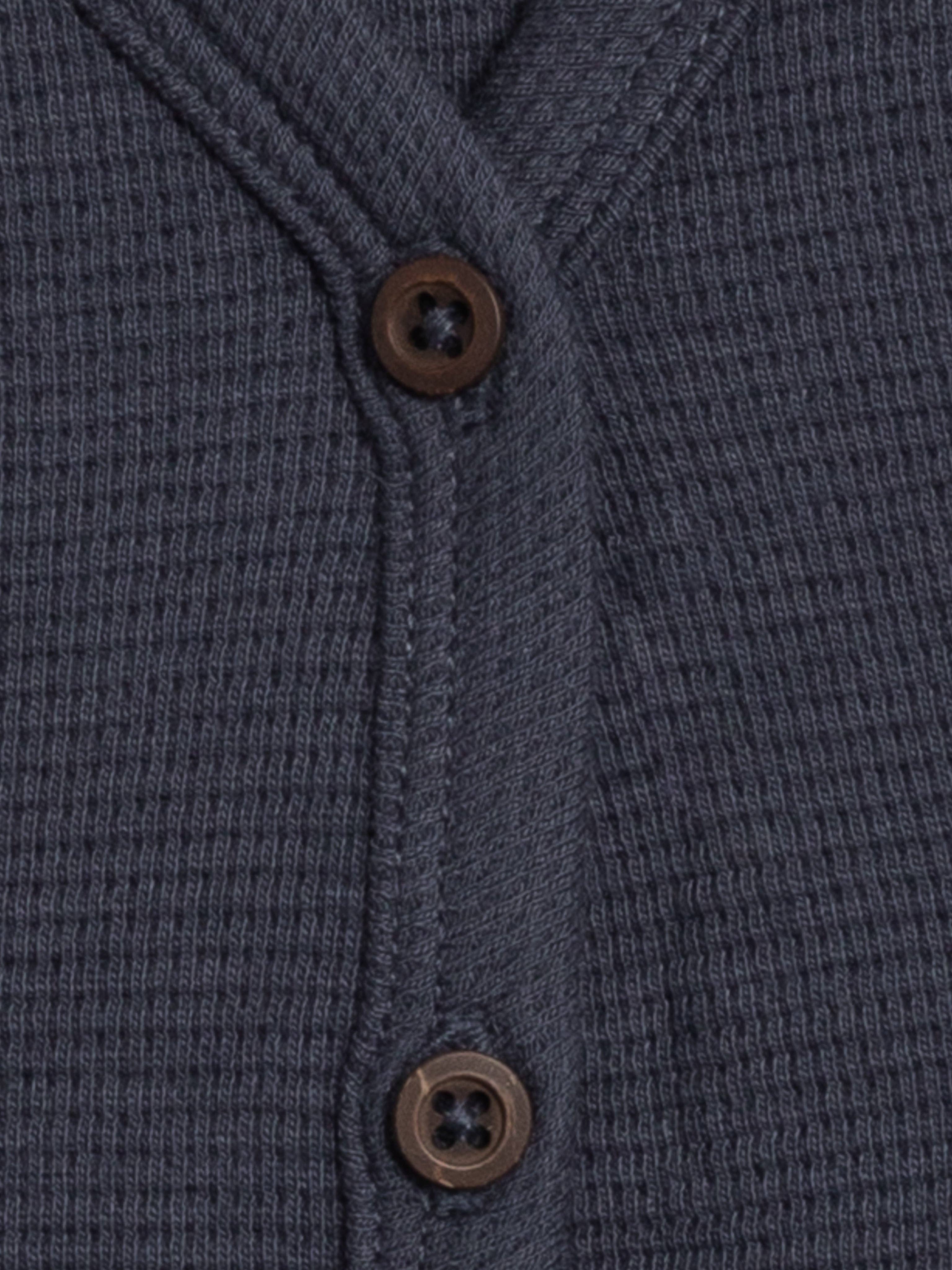 Wells Waffle Knit Button Cardigan