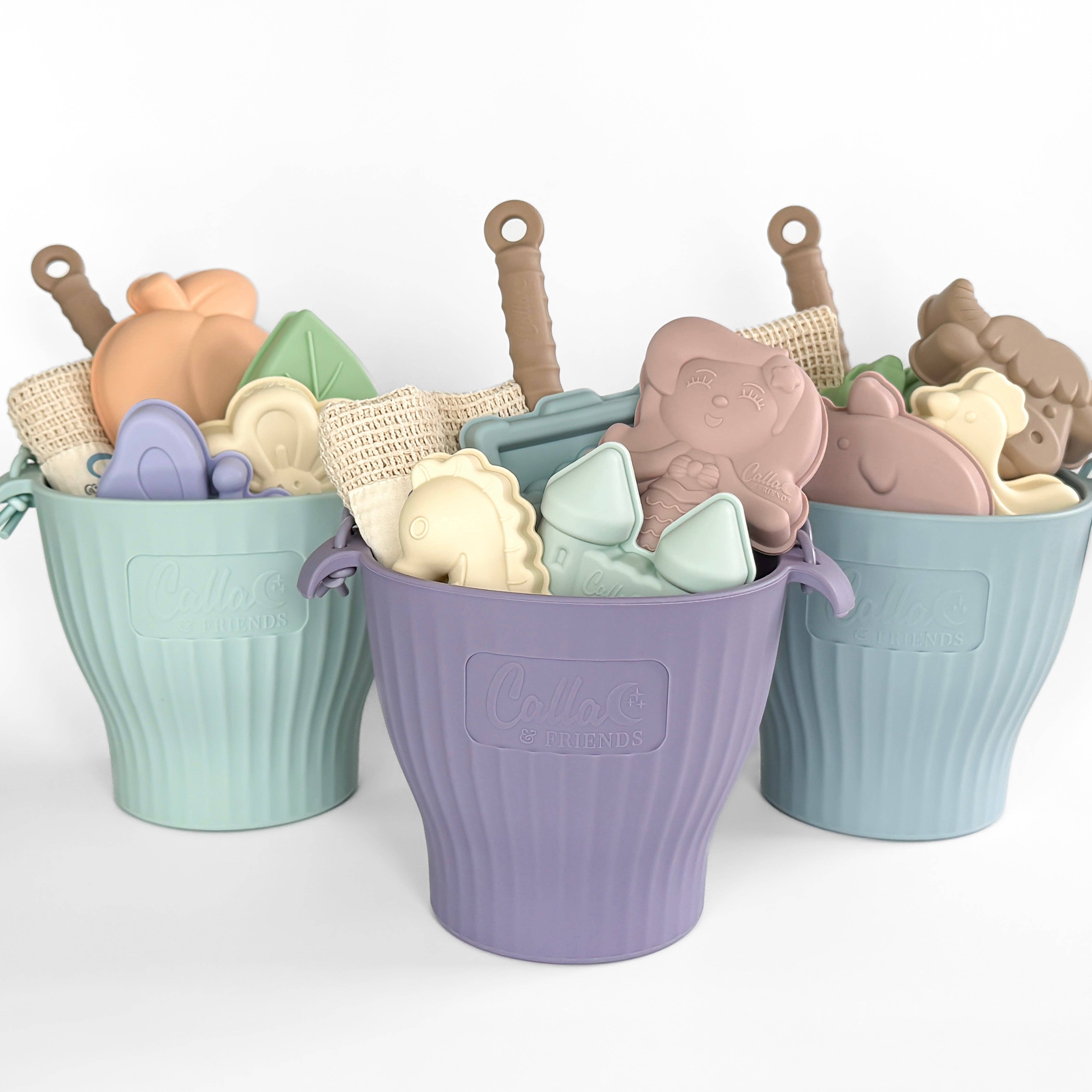 Peach Blossom Silicone Beach Set
