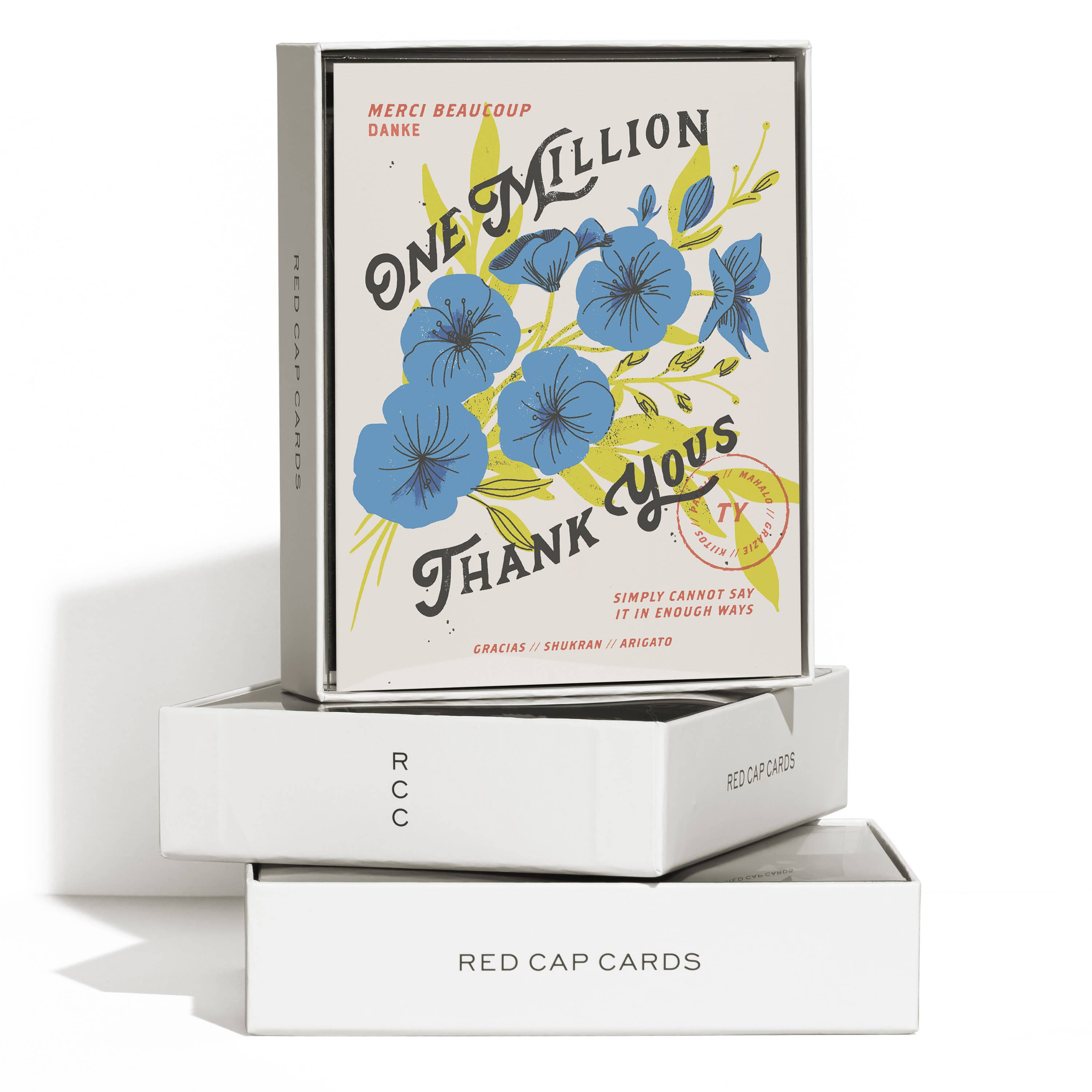 One Million thank you greeting card