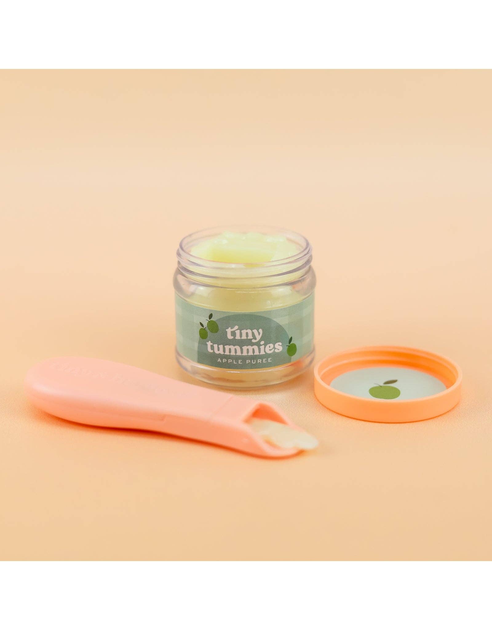 Banana Jelly food - Jar and spoon