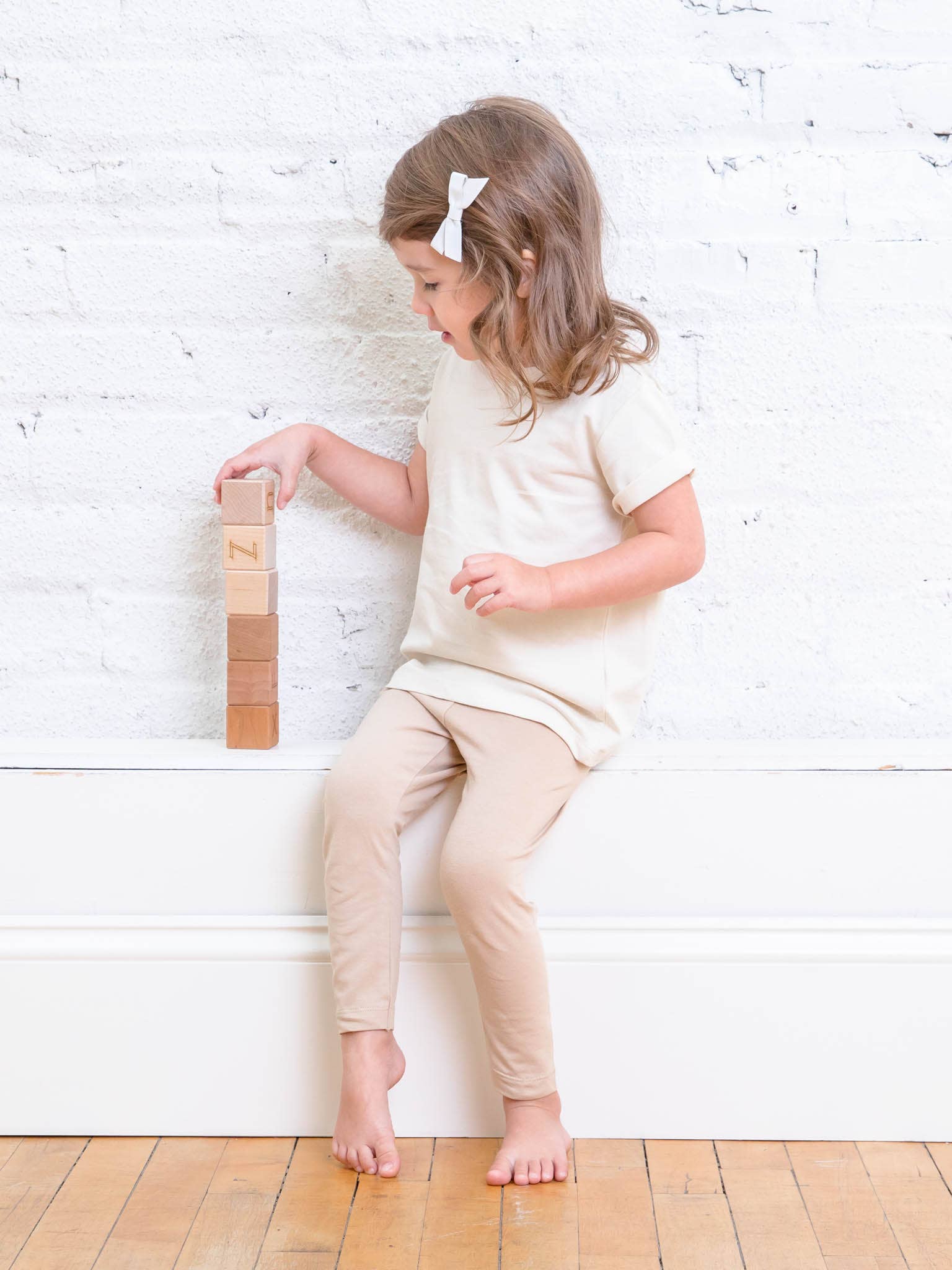 Organics Baby and Kids Jay Leggings - Clay