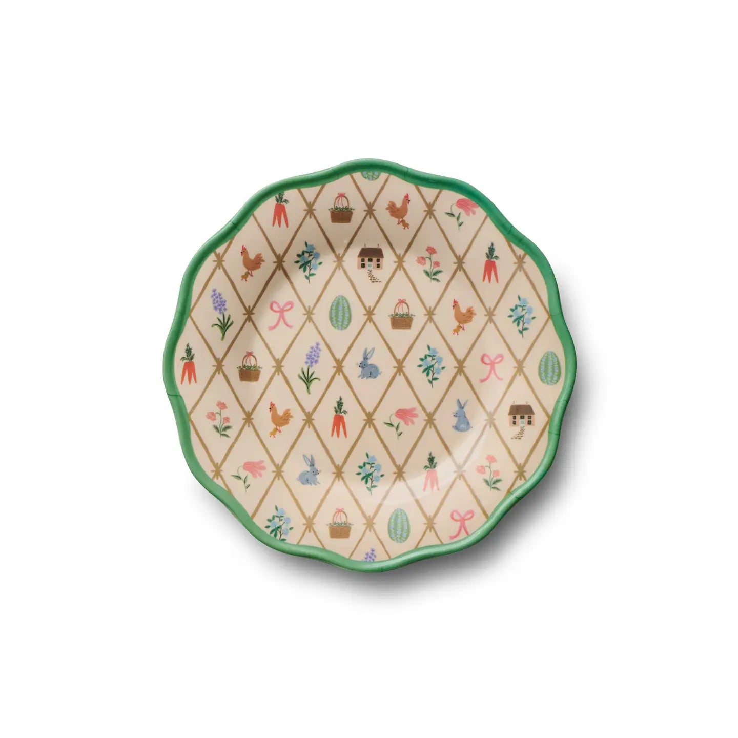 Spring Farm Melamine Assorted Dessert Plates