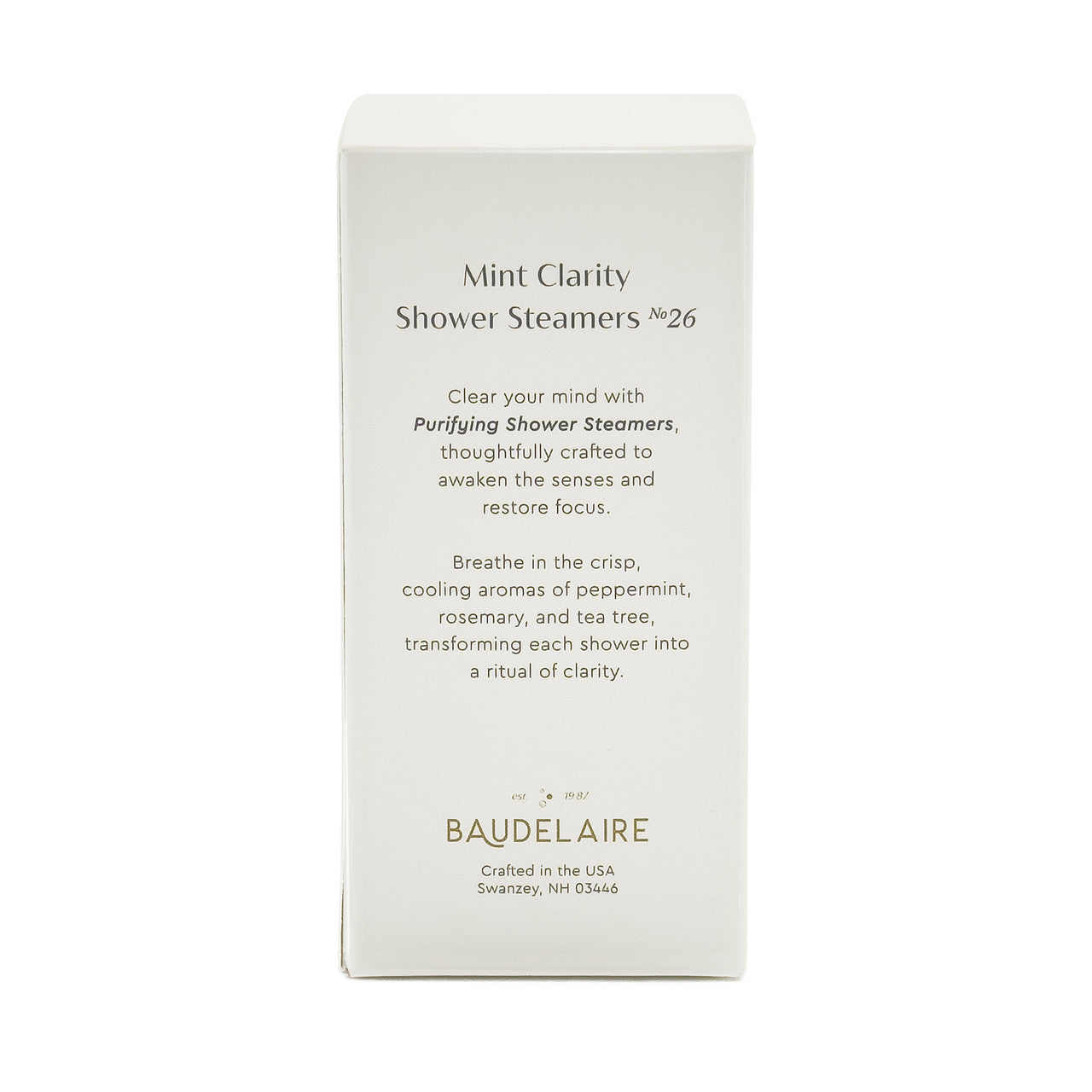 Mint Clarity Shower Steamers