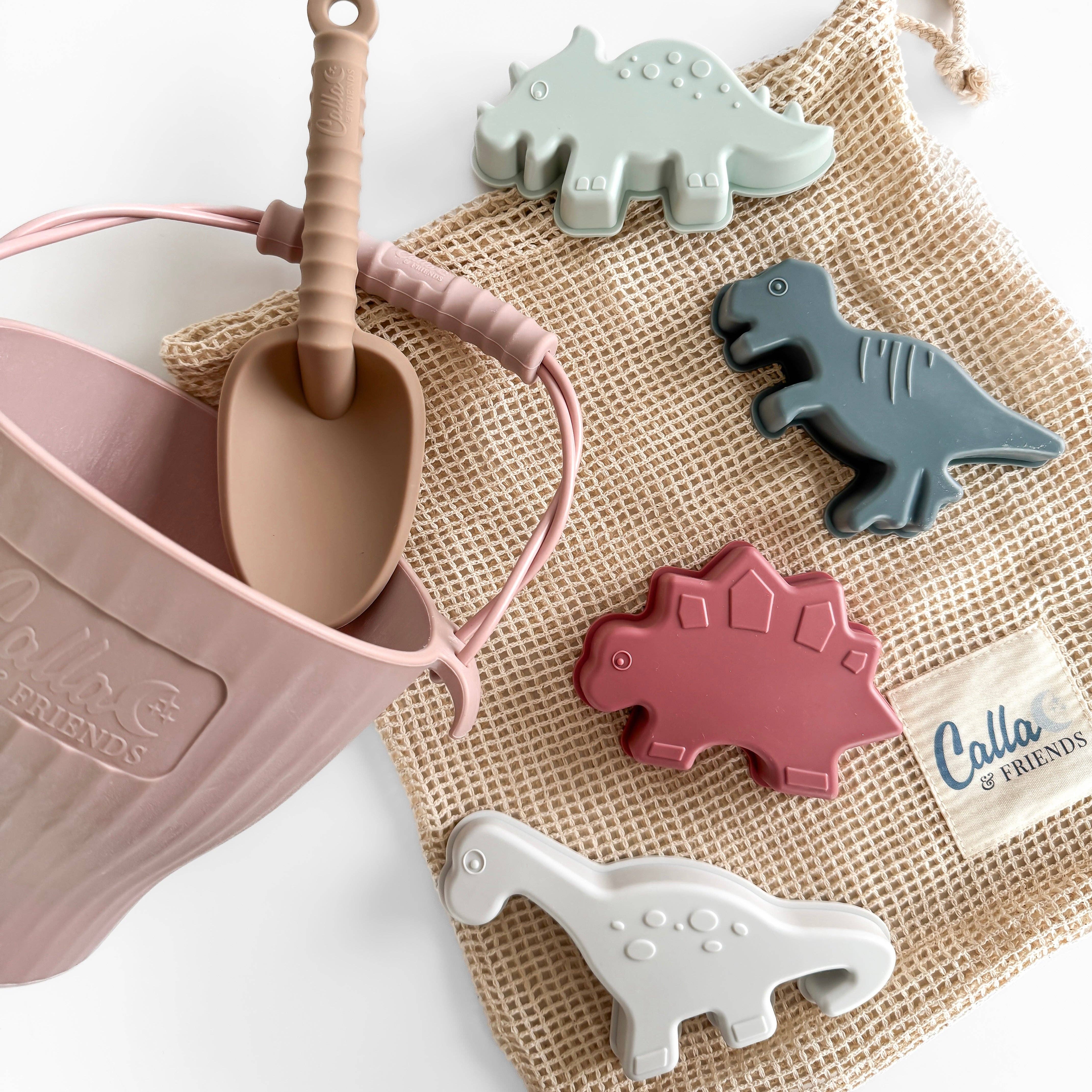Ainsley's Dino Silicone Beach Set