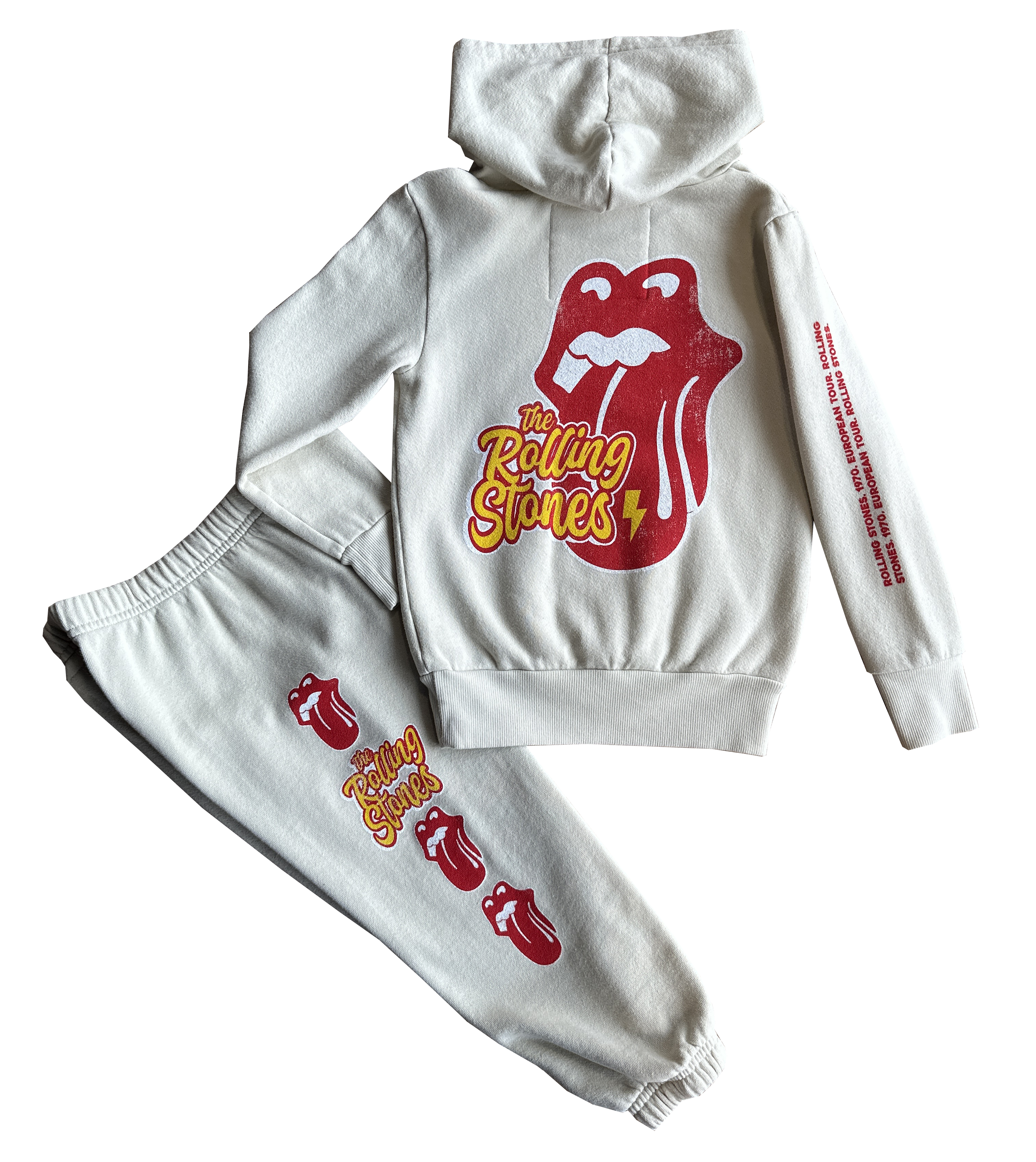 Rolling Stones 1970 Sweatpants - Bone