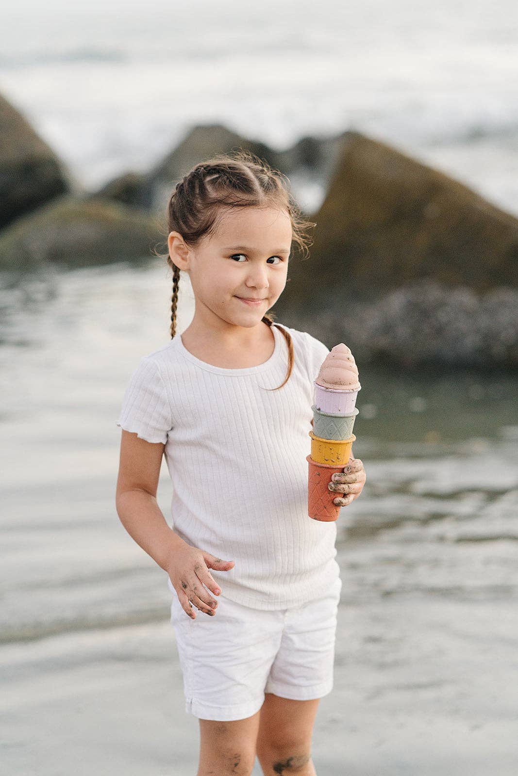 Classic Retro Silicone Ice Cream Beach Set | Easter Basket