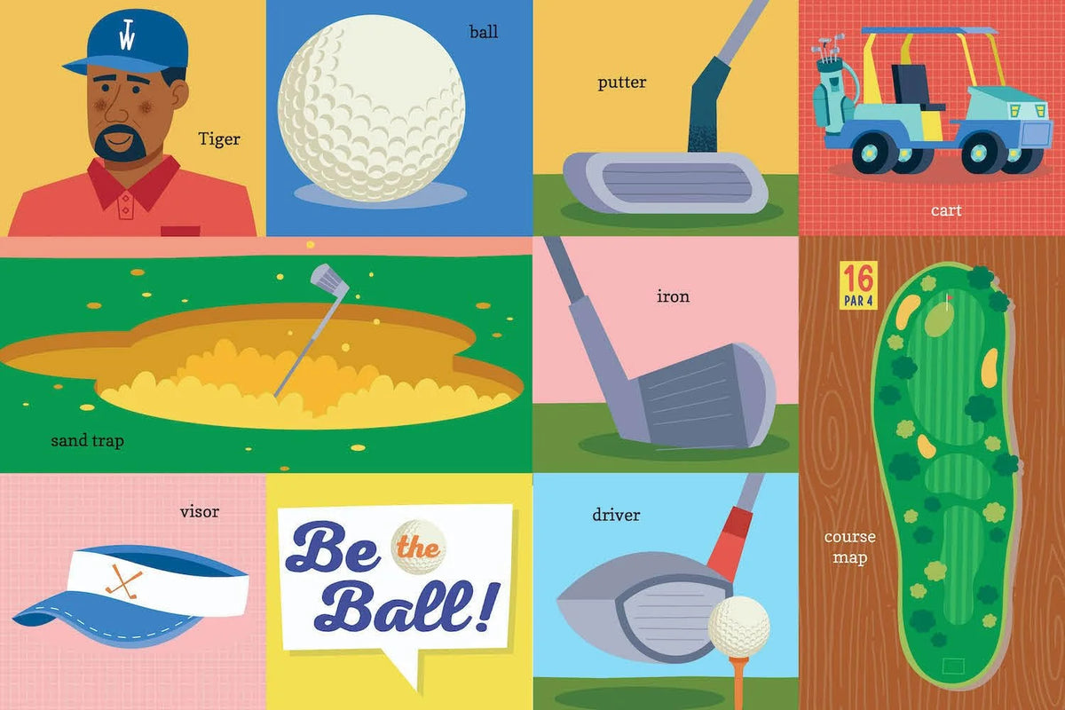 100 First Words for Little Golfers