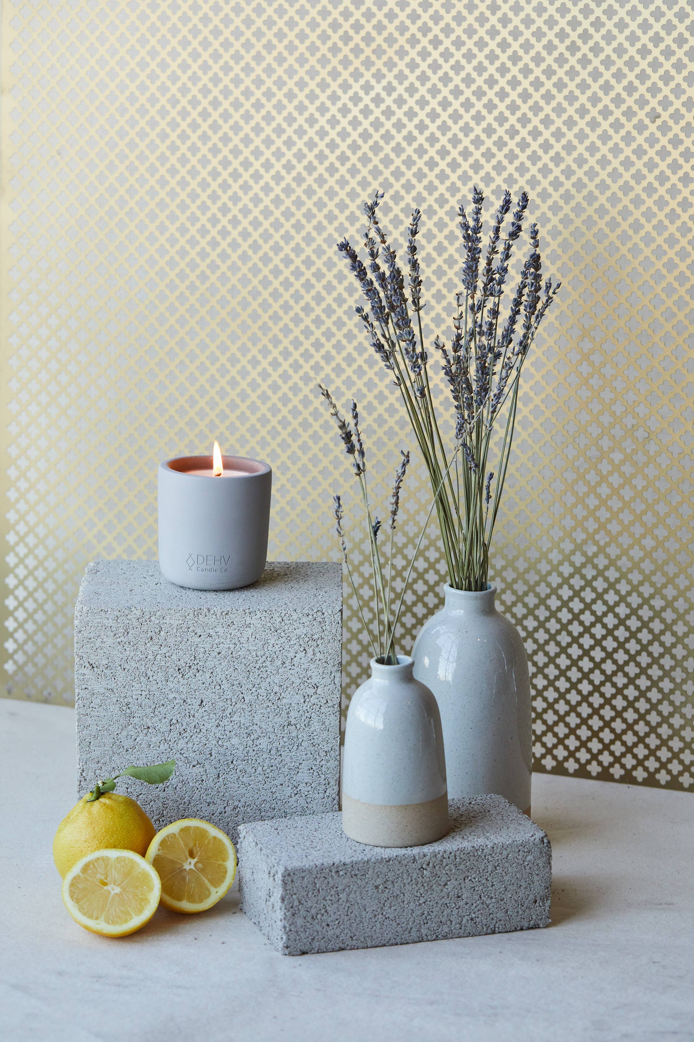 RIVIERA Concrete Candle