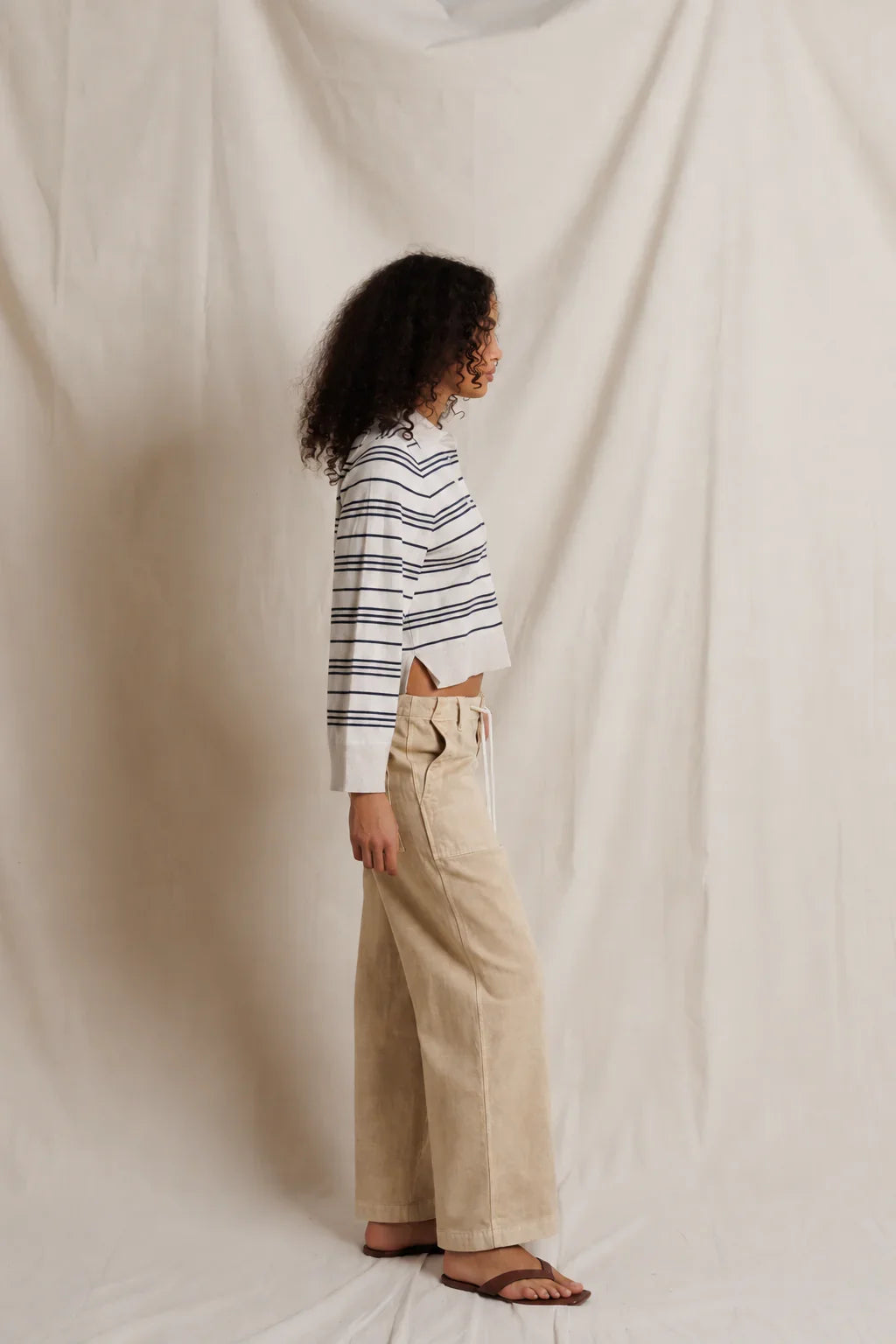 Virginia, slouchy utility pant