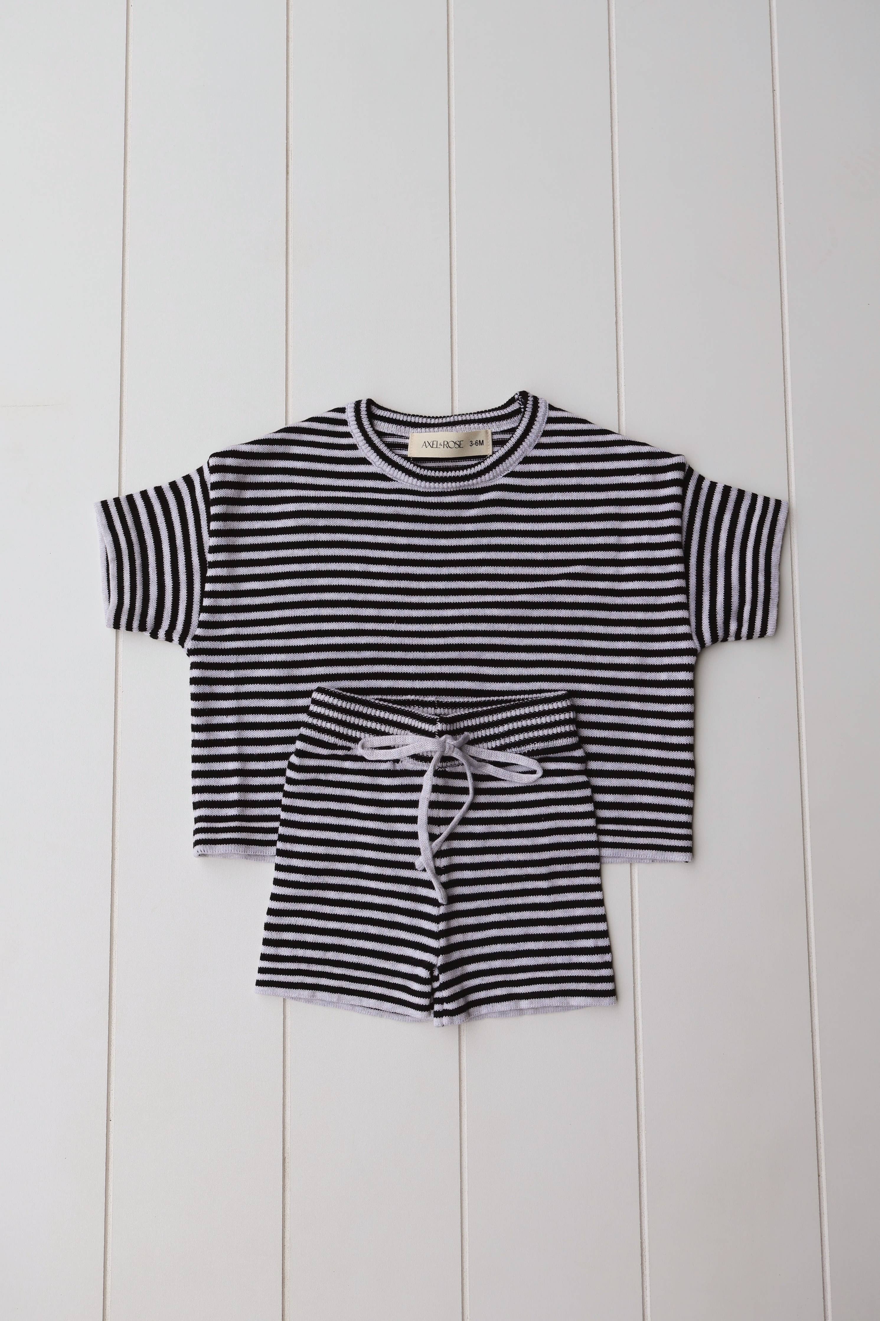 Spring Stripe Two Piece Set