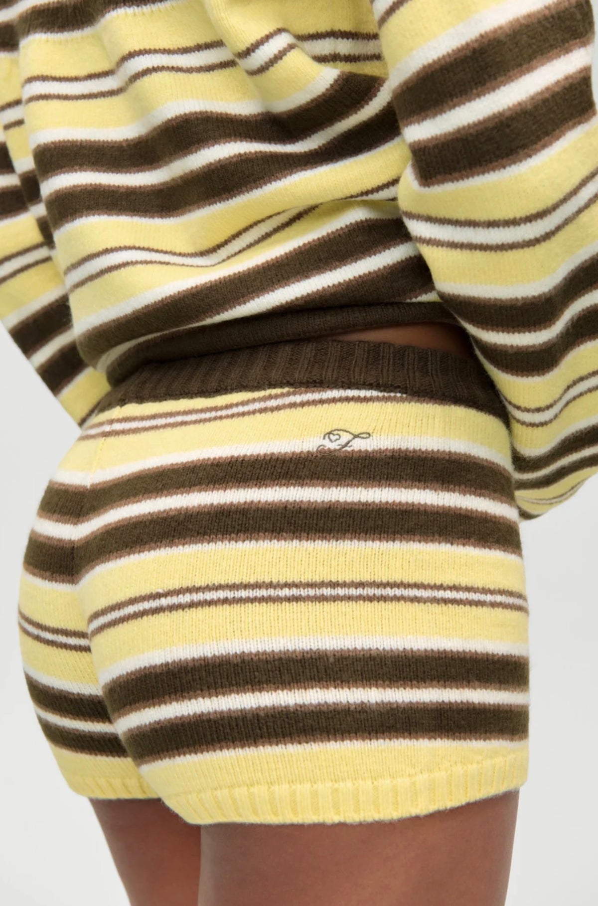 Graham Brushed Knit Mini Short