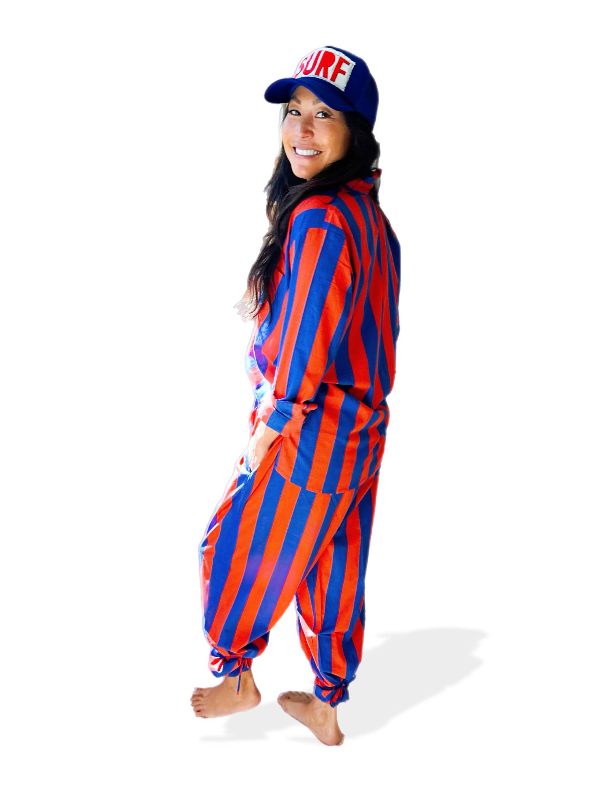 Surf Stripe Pant Set