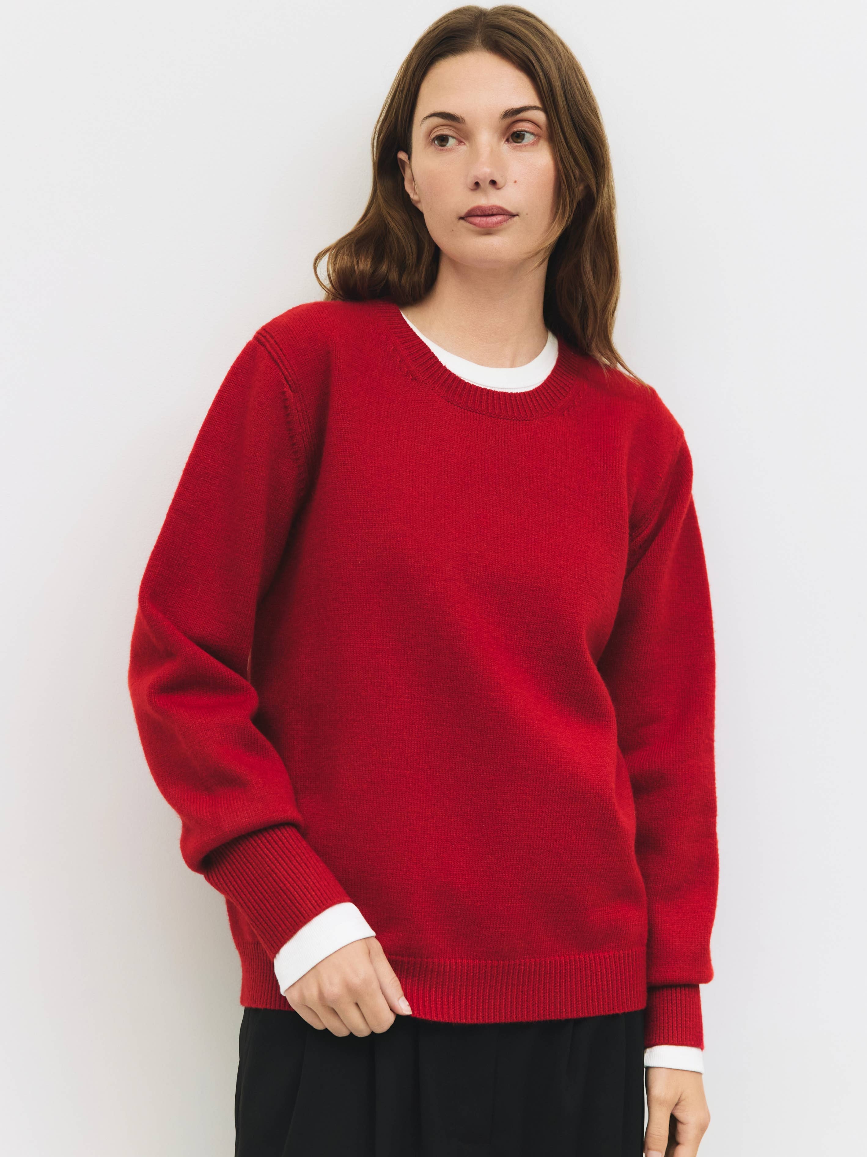 The Conrad Sweater | Brushed Knit Sweater