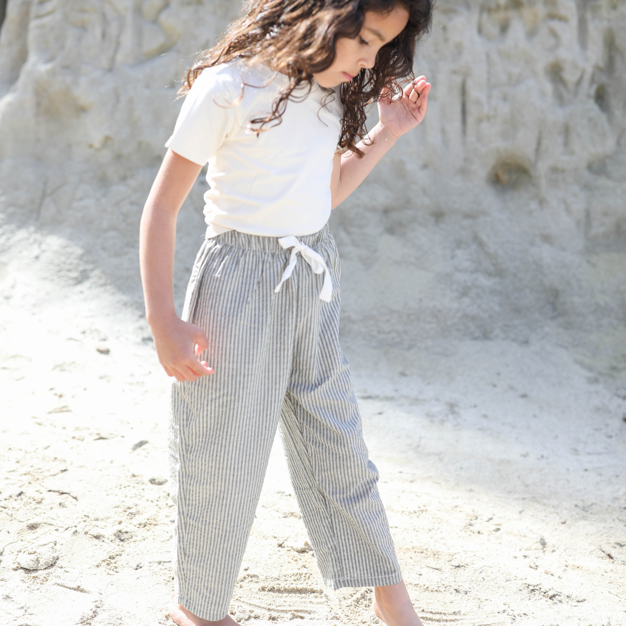 Seaside stripe pants