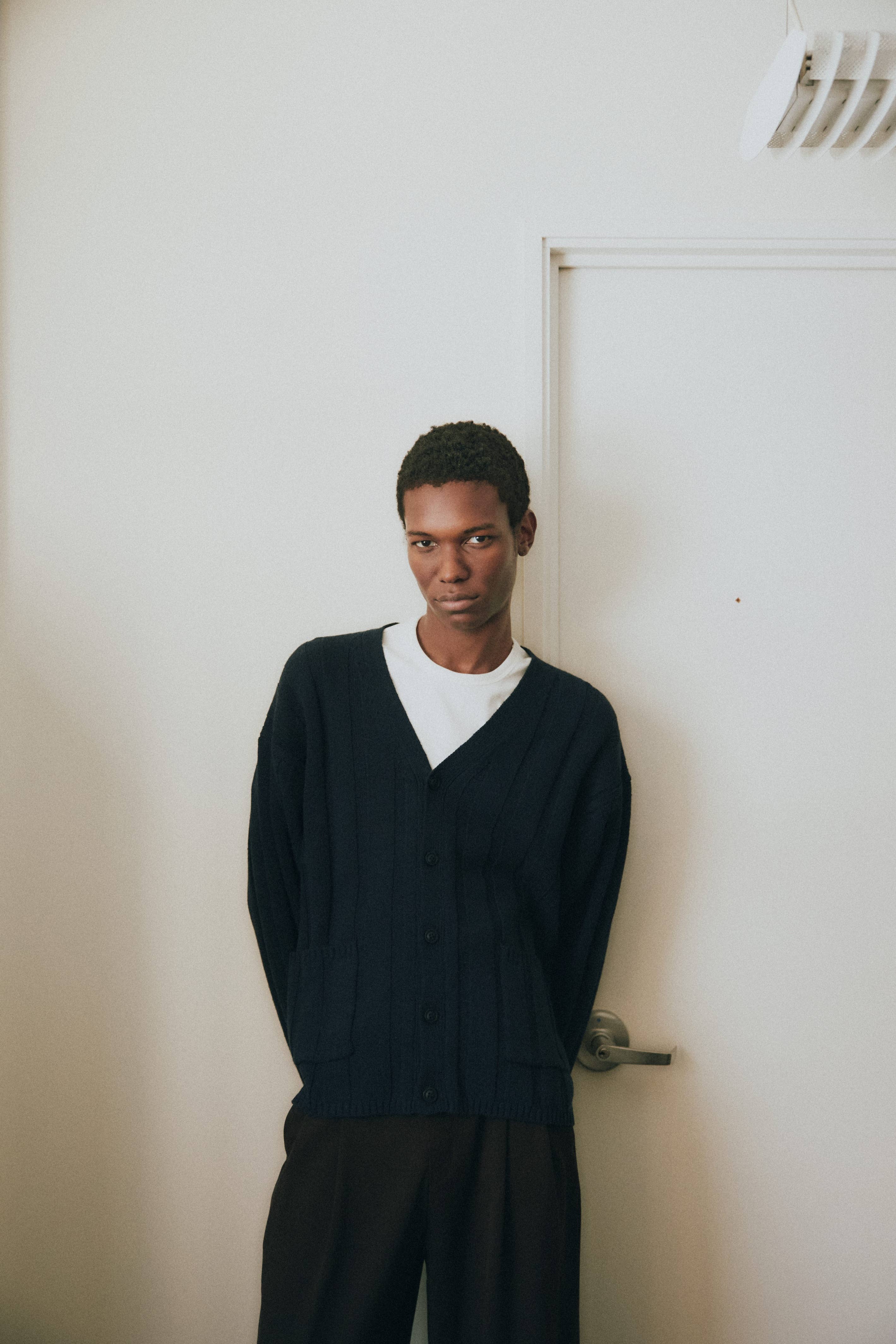 The Vaughn Cardigan | Thick Ribbed Knit Cardigan