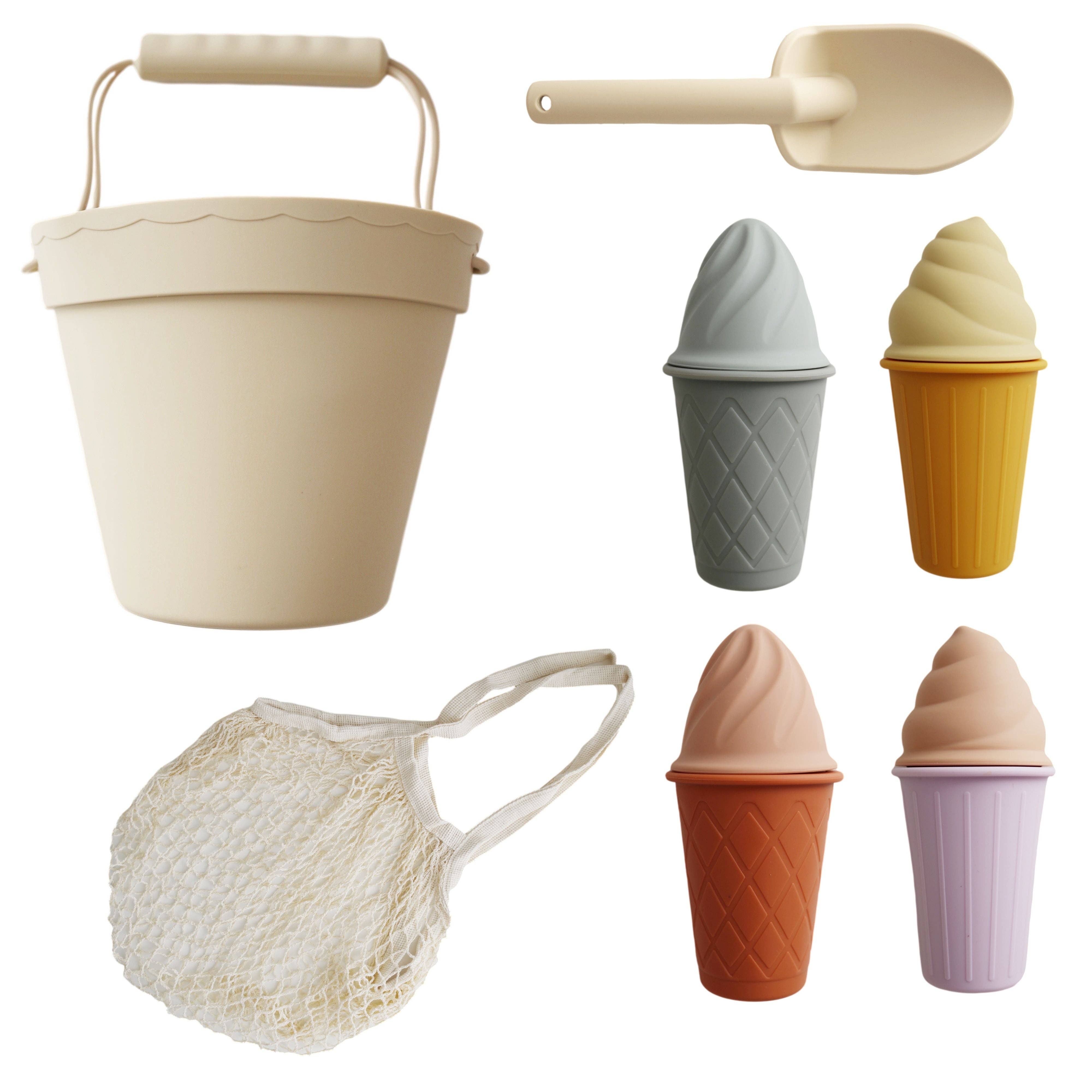 Classic Retro Silicone Ice Cream Beach Set | Easter Basket