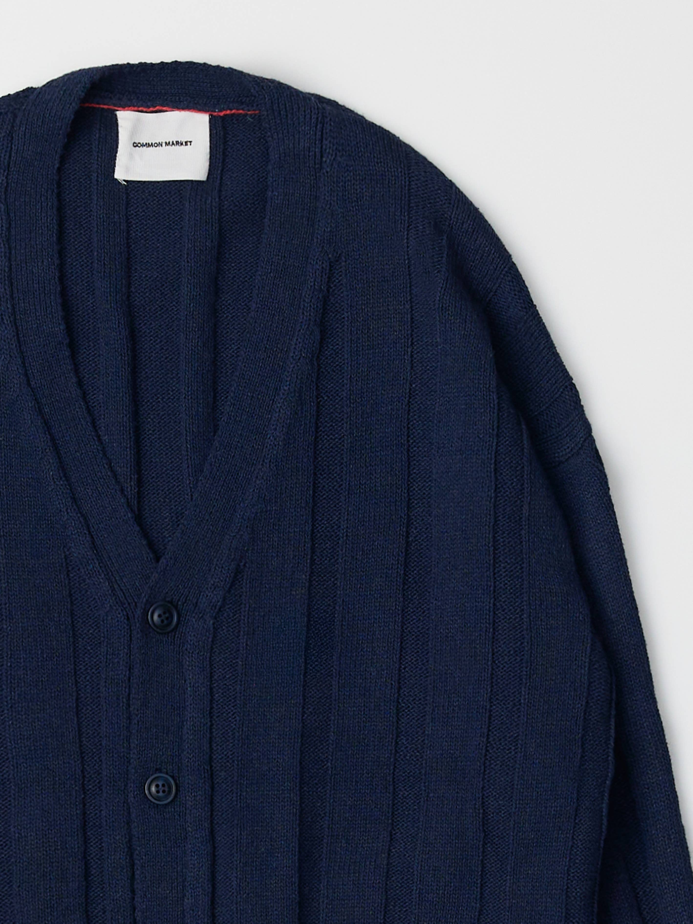 The Vaughn Cardigan | Thick Ribbed Knit Cardigan