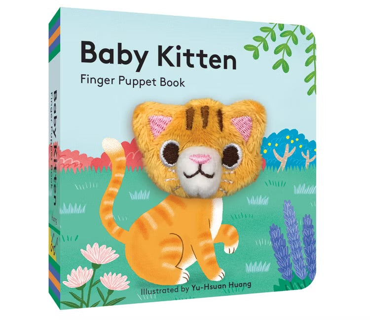 Baby Kitten Finger Puppet Book