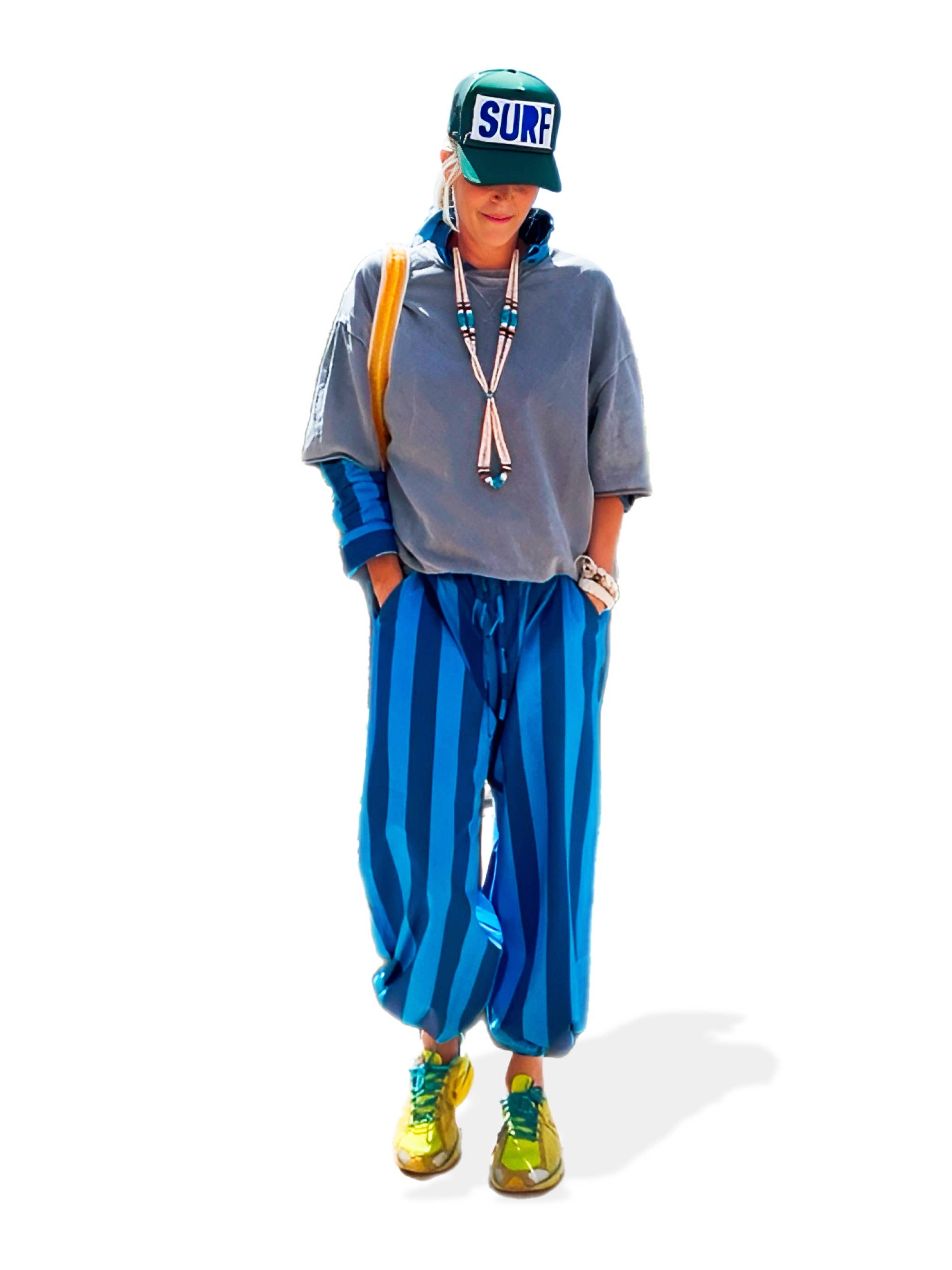 Surf Stripe Pant Set