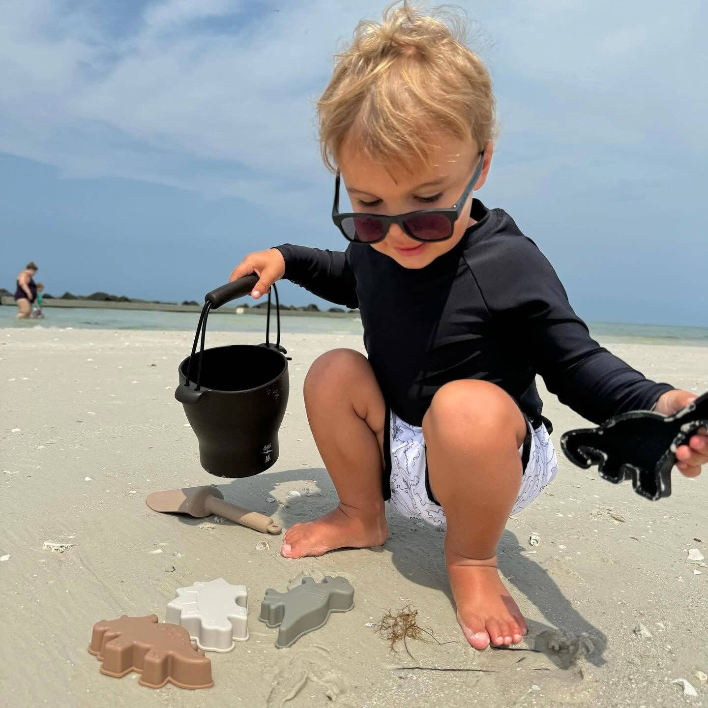 Dino Silicone Beach Set