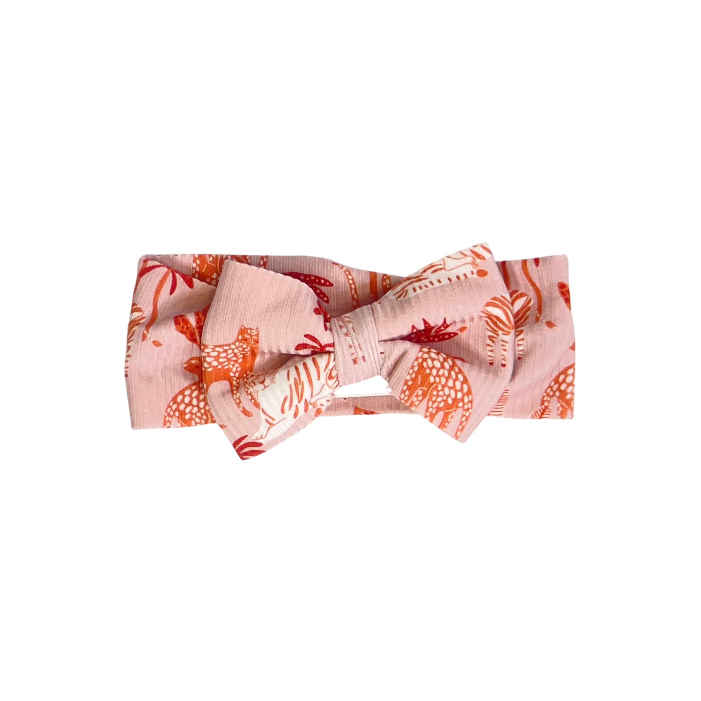 Small Ribbed Bow — Safari