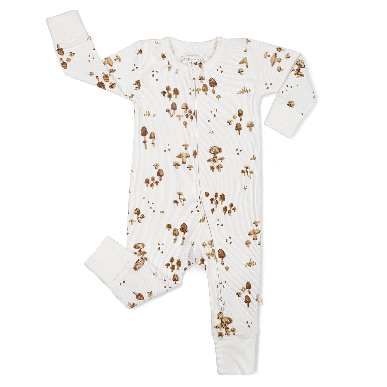 Organic 2-Way Zip Romper